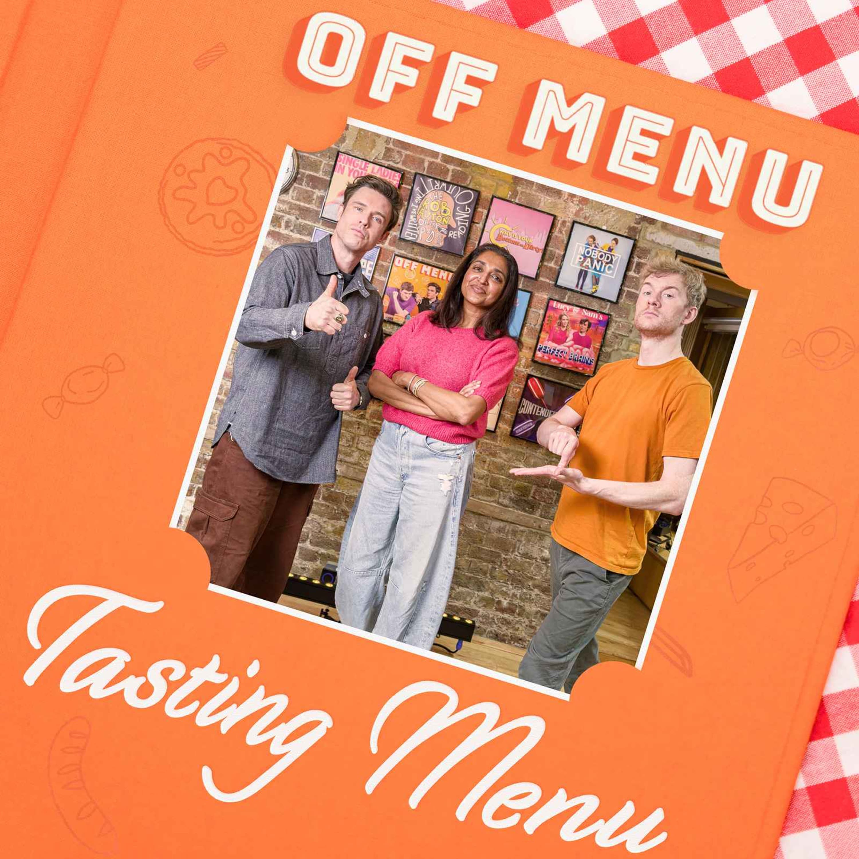 Off Menu with Ed Gamble and James Acaster podcast cover art