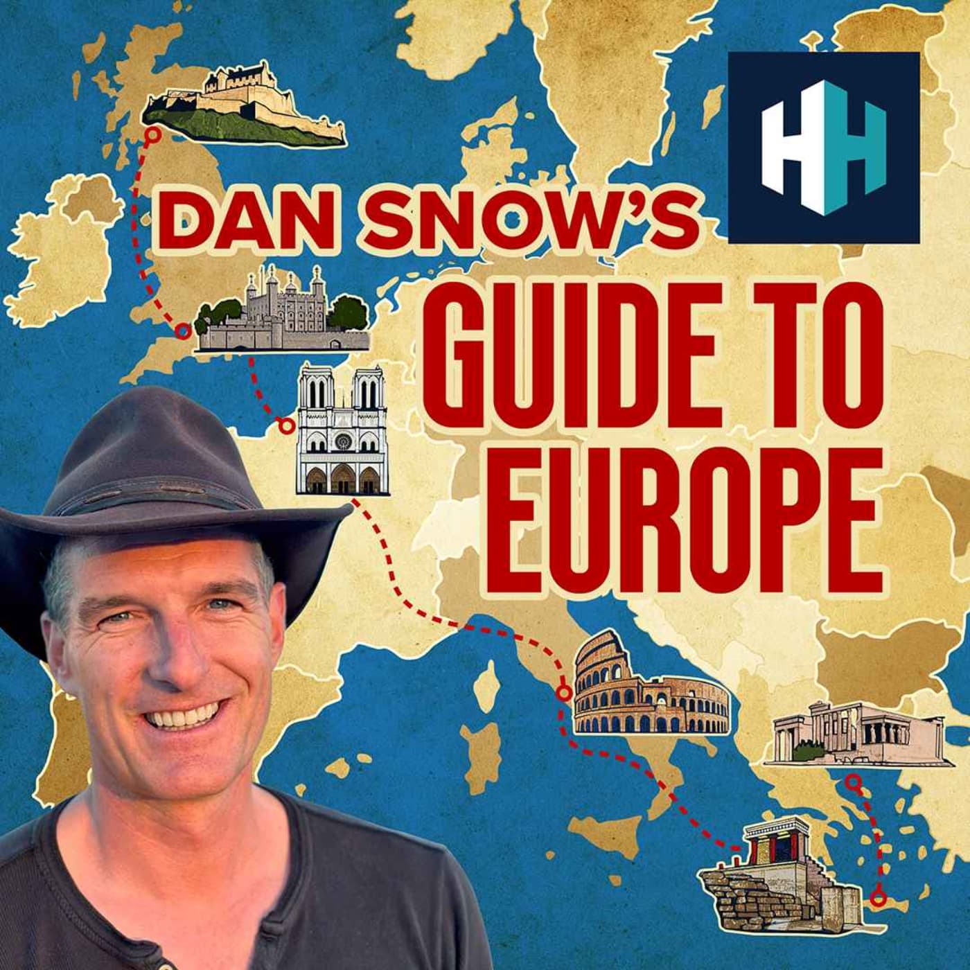 Dan Snow's History Hit podcast cover art