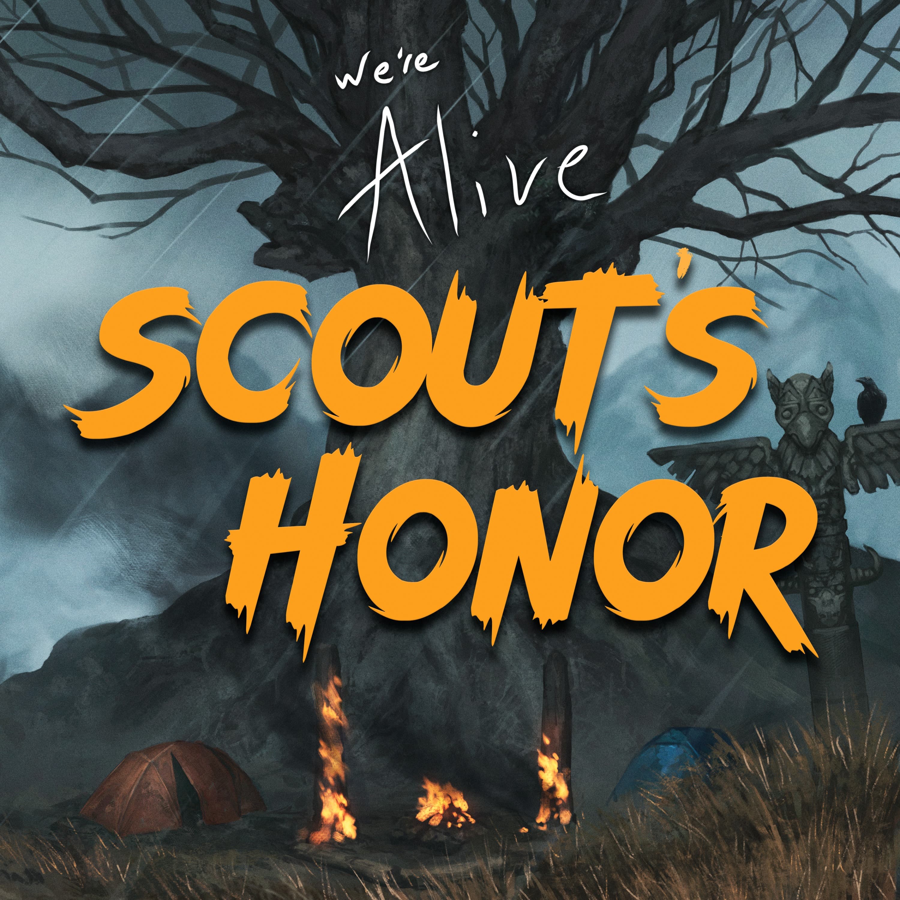 We're Alive podcast cover art