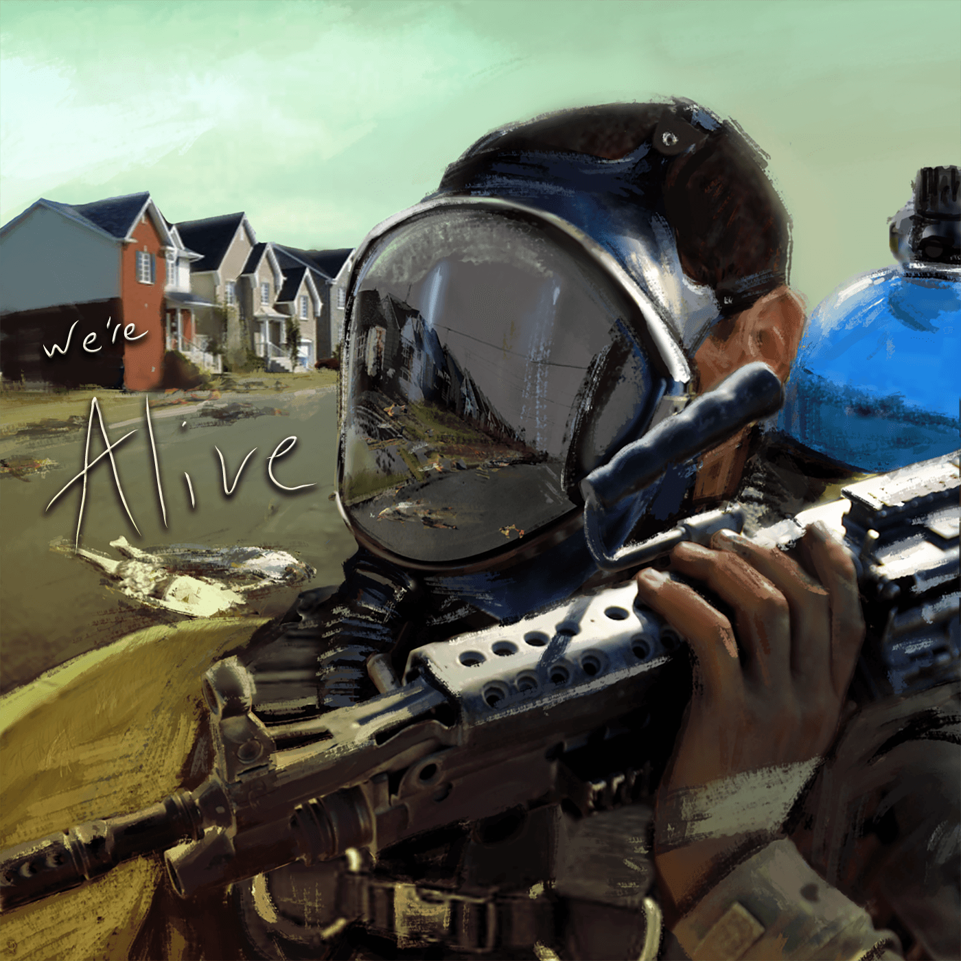 We're Alive podcast cover art