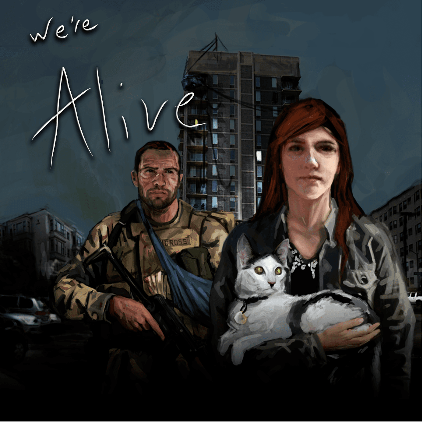 We're Alive podcast cover art