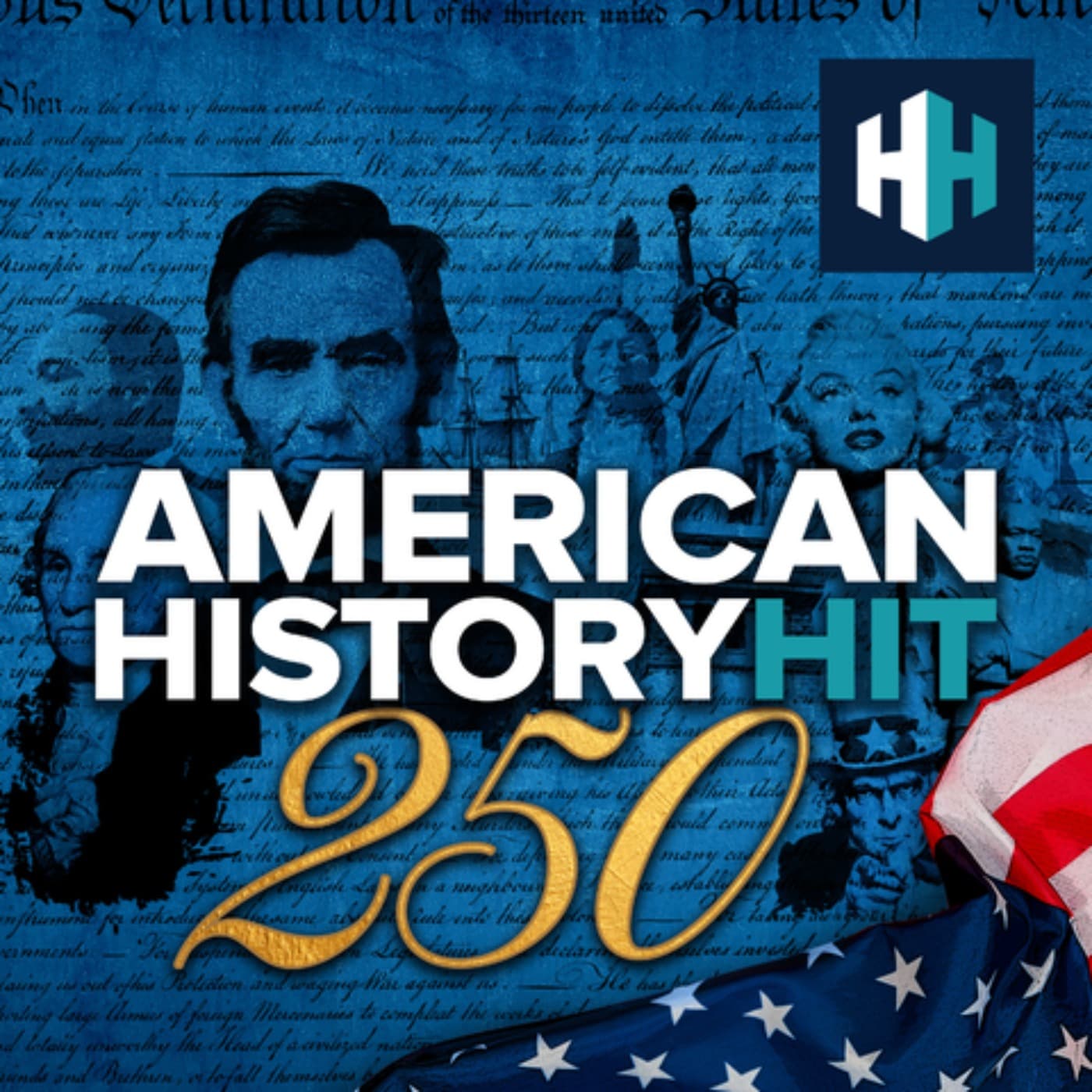 American History Hit podcast cover art