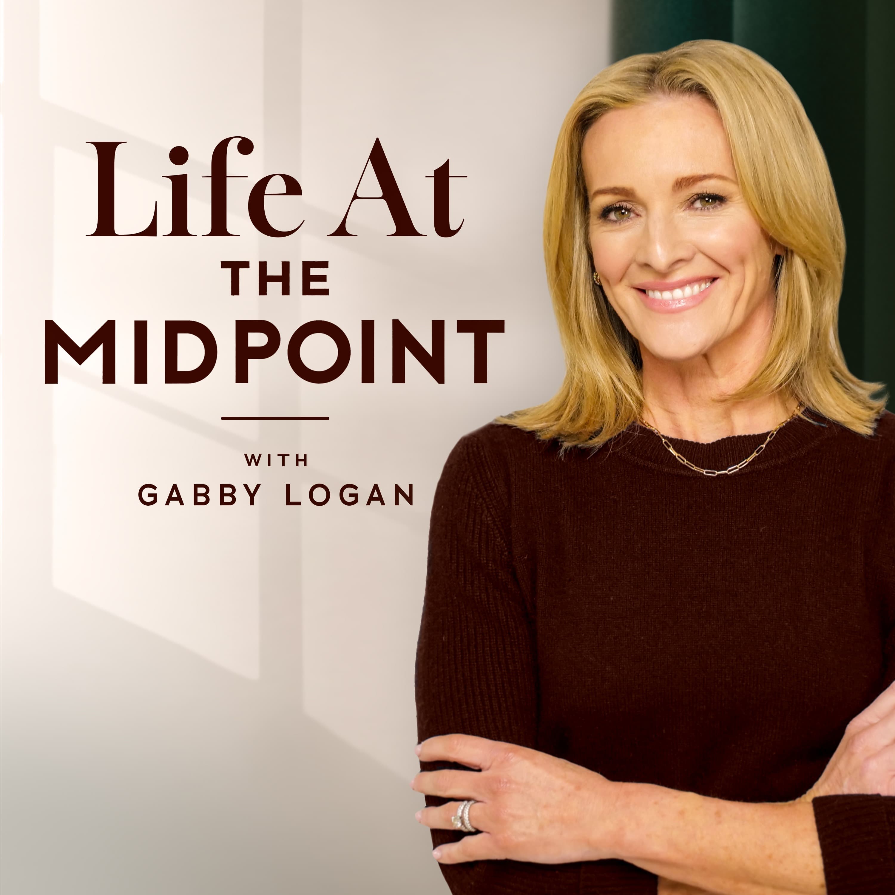 Life At The Midpoint with Gabby Logan podcast cover art