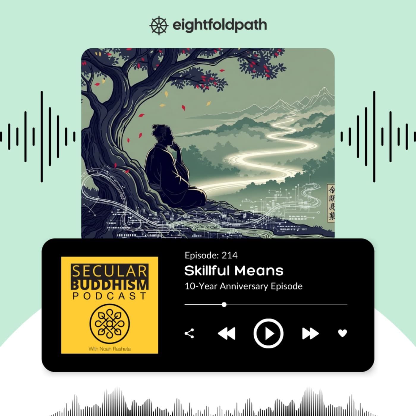 Secular Buddhism podcast cover art