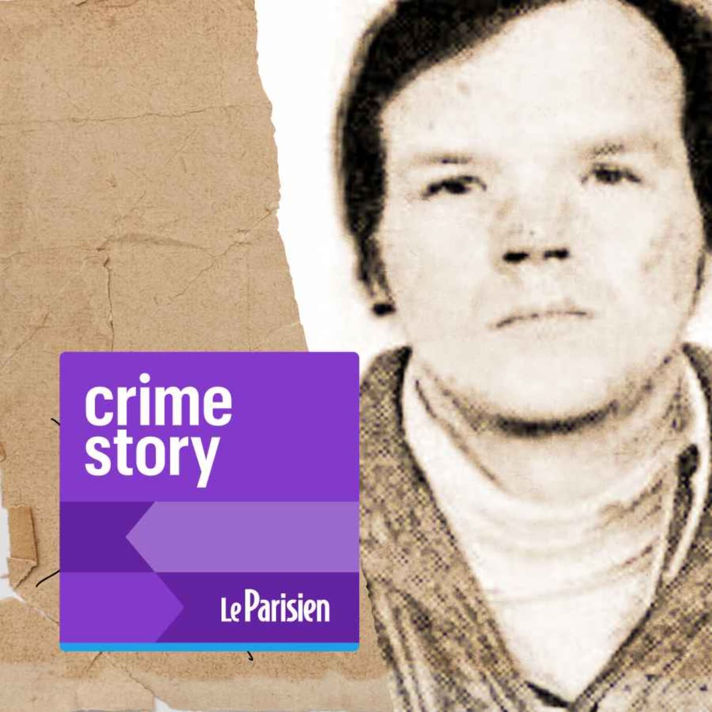 Crime story podcast cover art