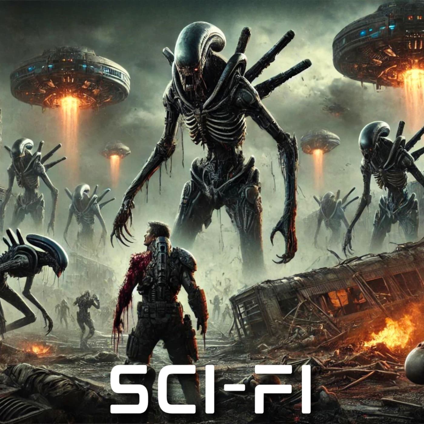 Galactic Horrors podcast cover art