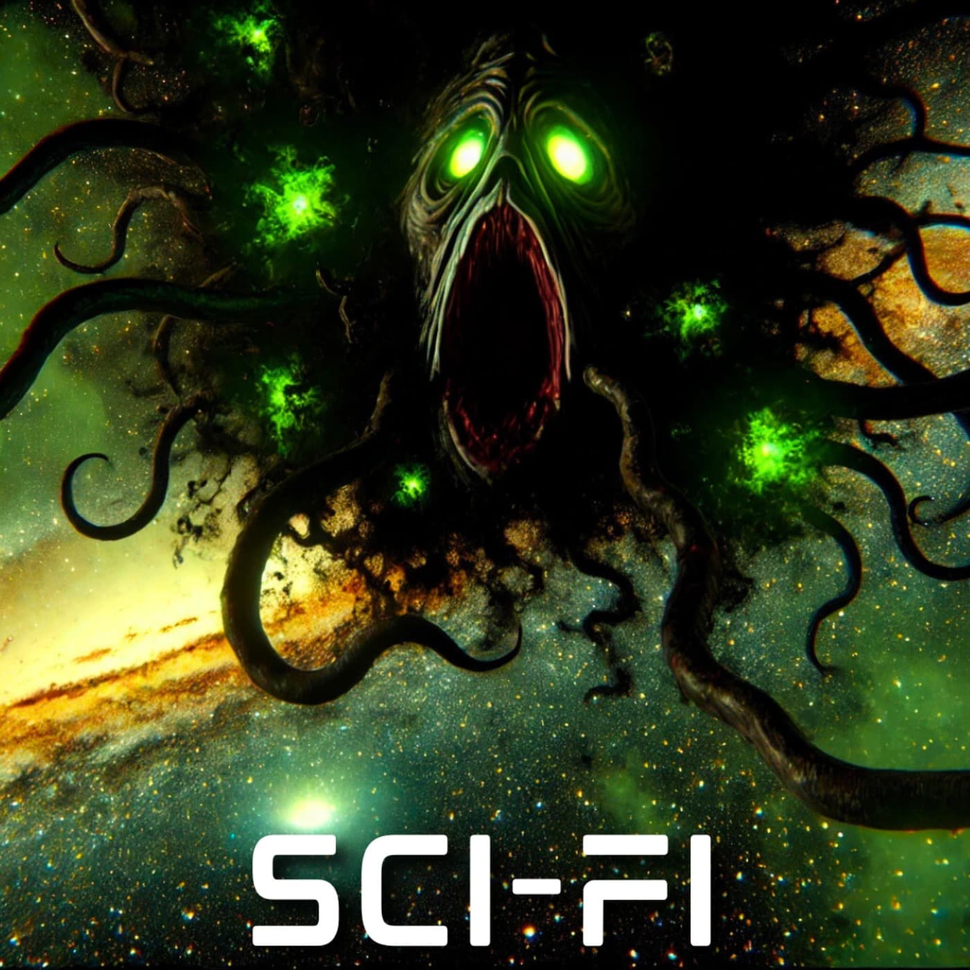 Galactic Horrors podcast cover art