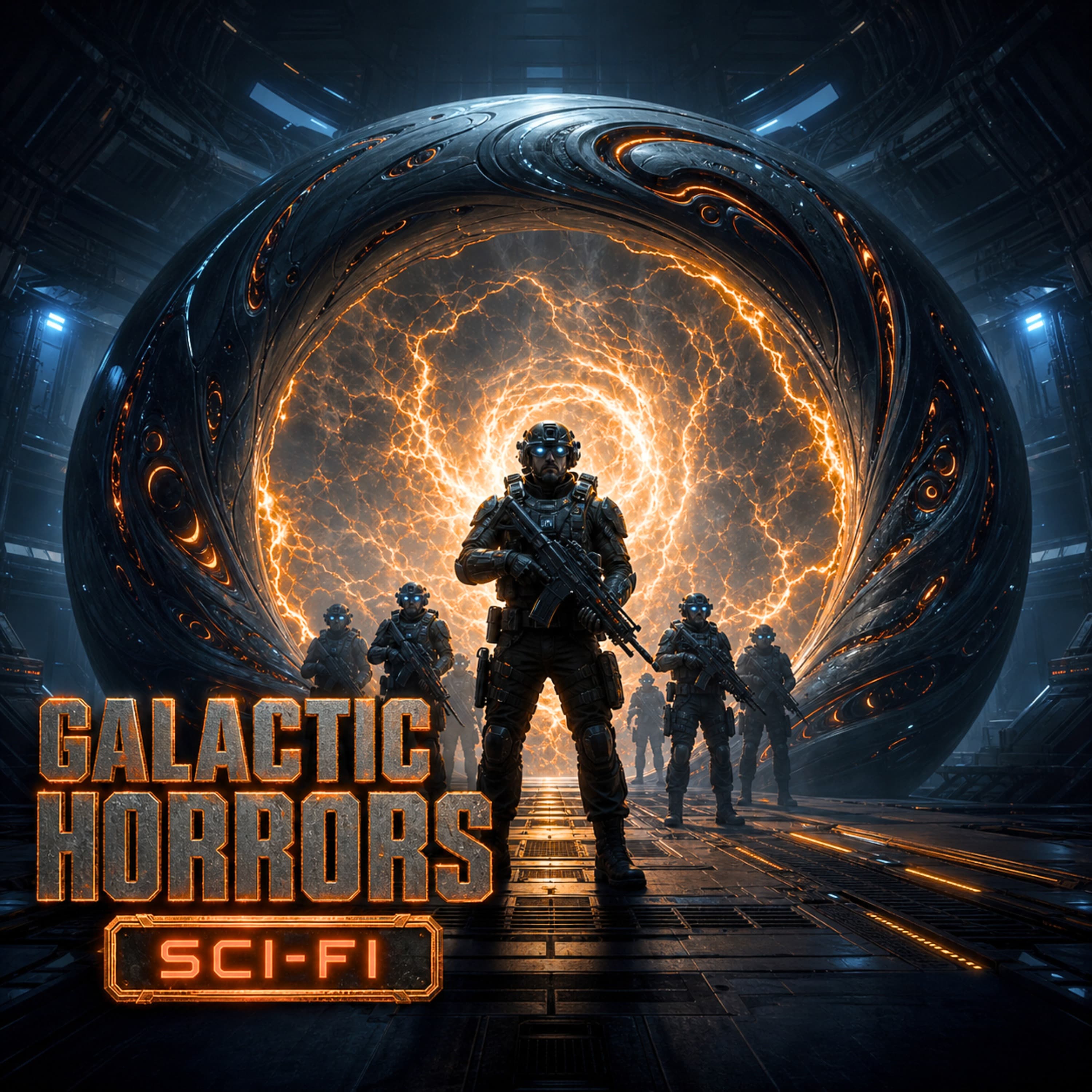 Galactic Horrors podcast cover art