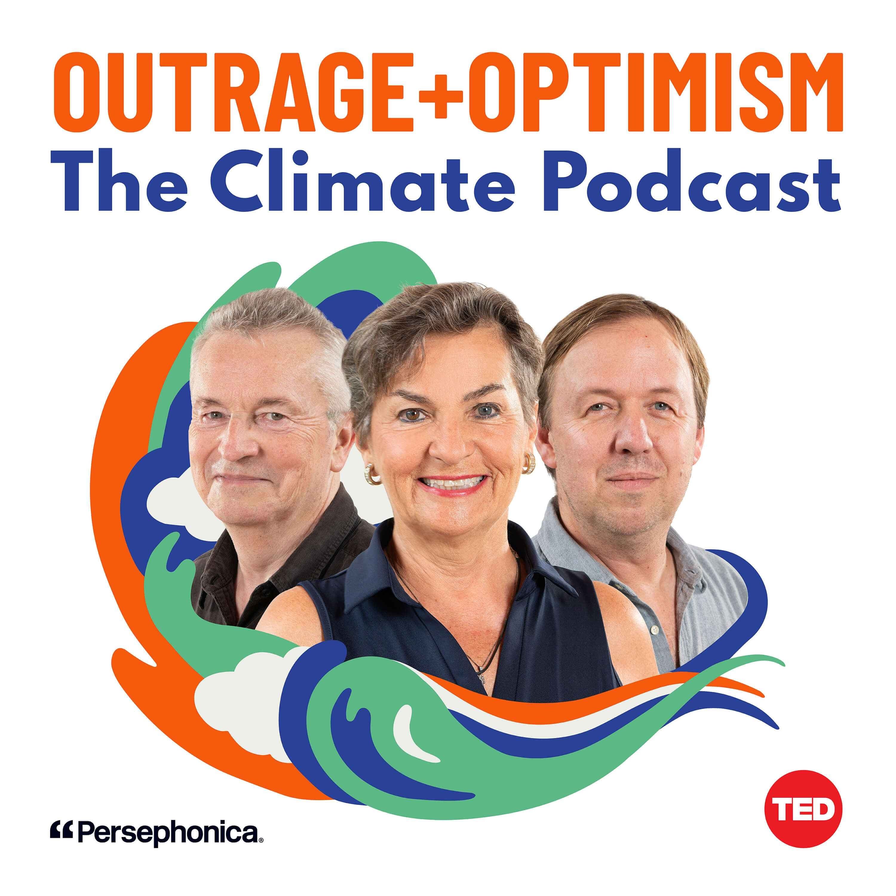 Outrage + Optimism podcast cover art