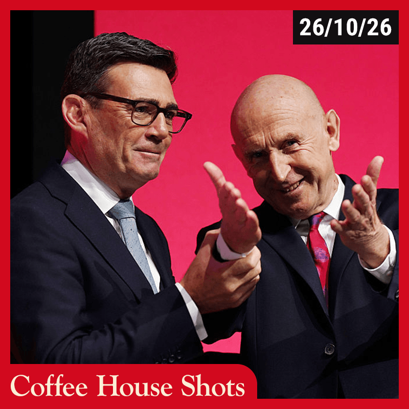 Coffee House Shots podcast cover art
