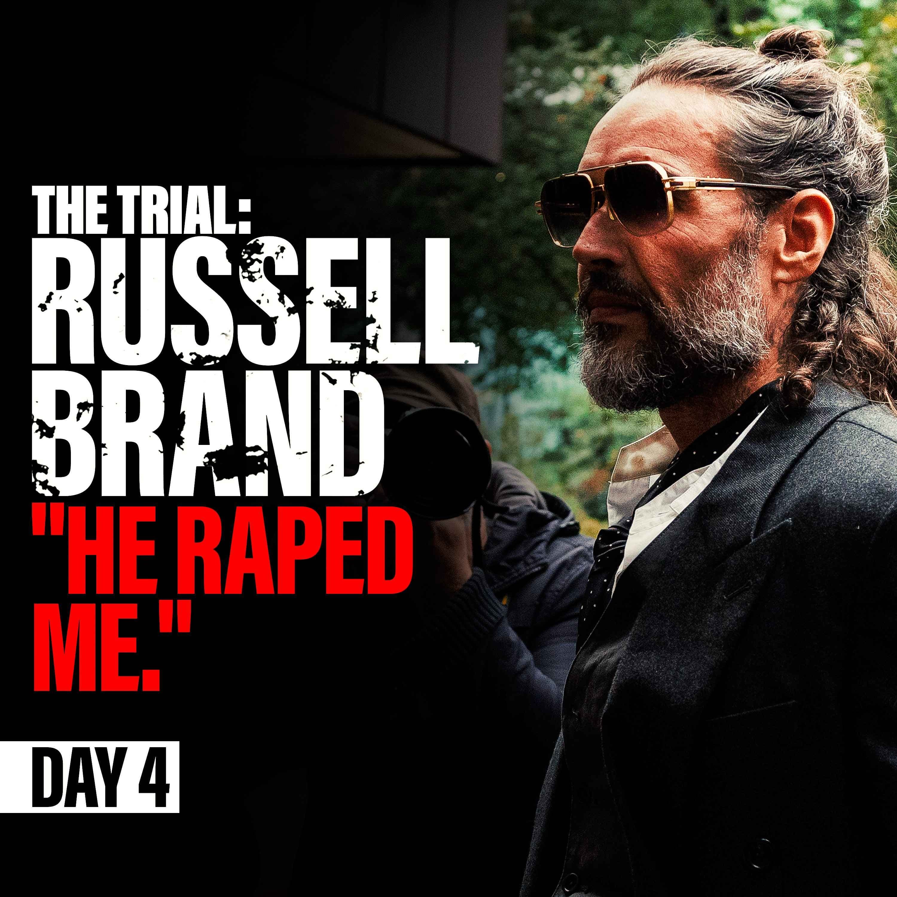The Trial: Russell Brand podcast cover art