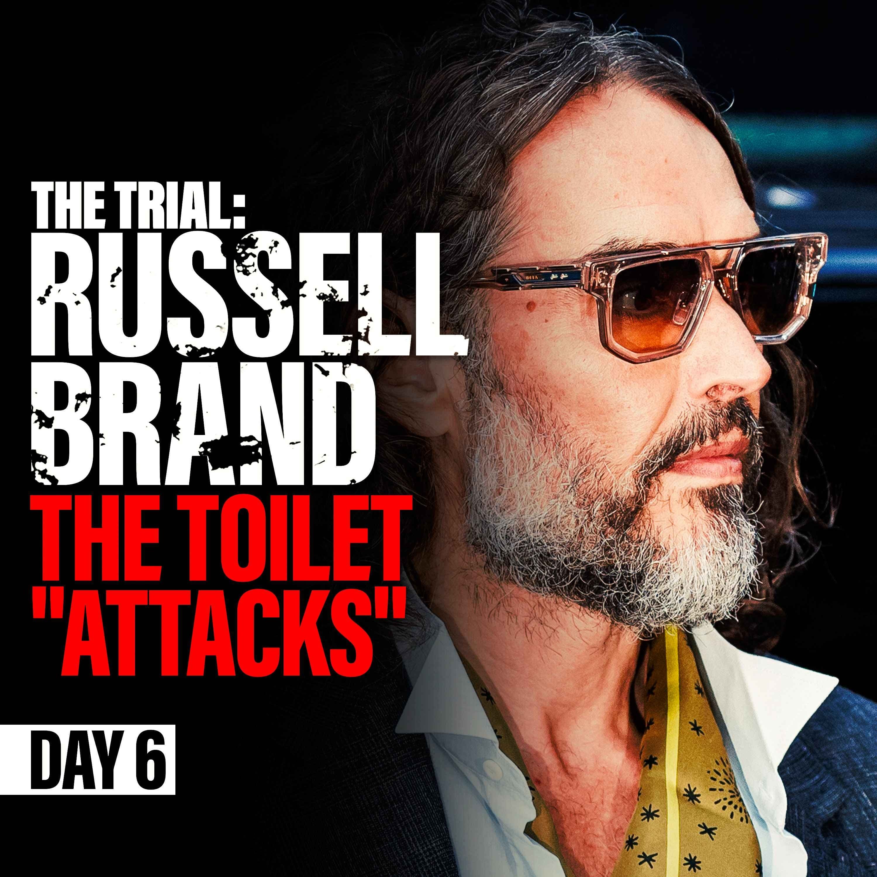 The Trial: Russell Brand podcast cover art