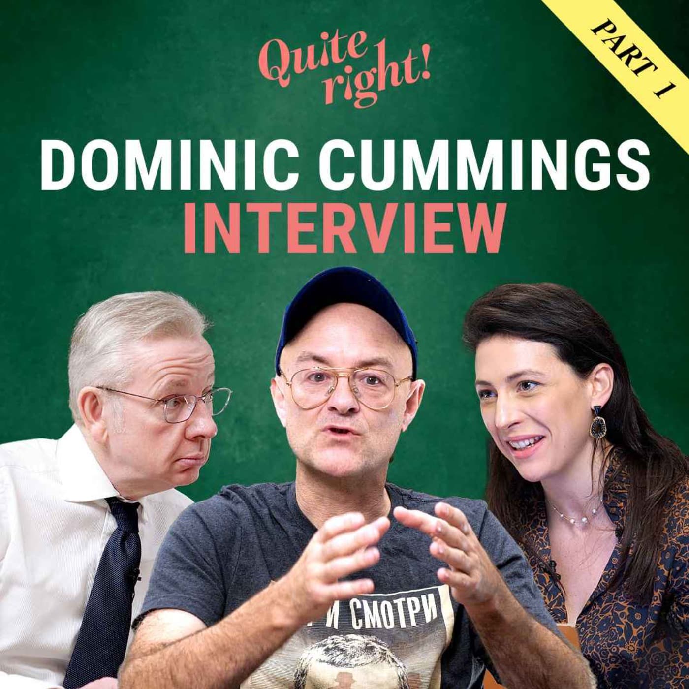 Quite right! podcast cover art