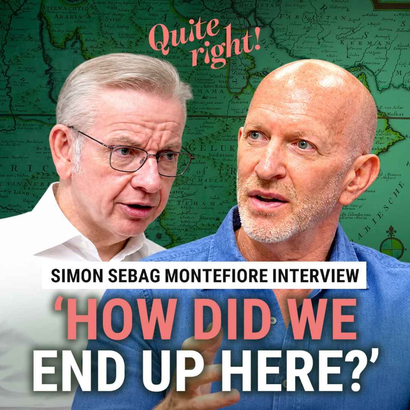 Quite right! podcast cover art