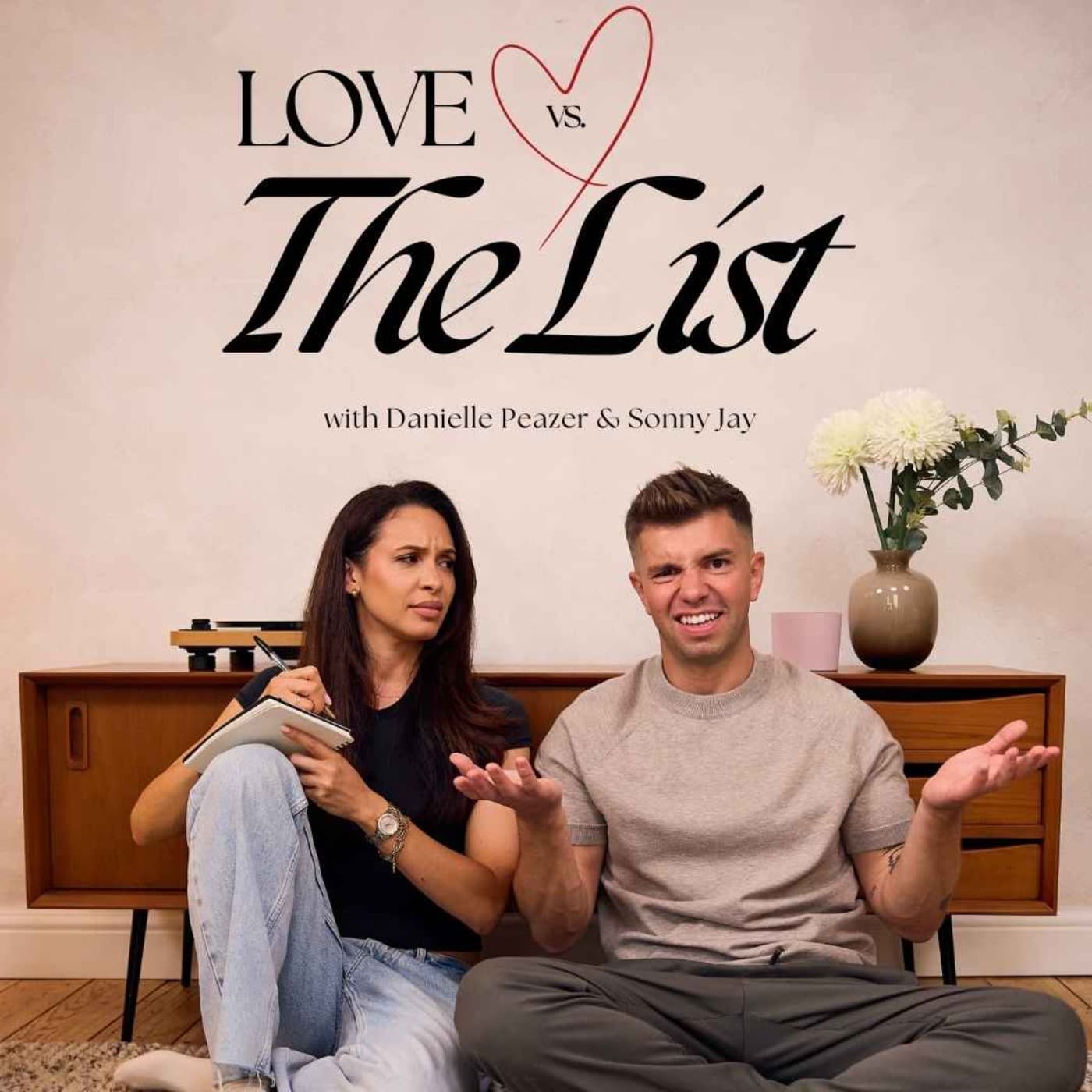 Love vs The List podcast cover art