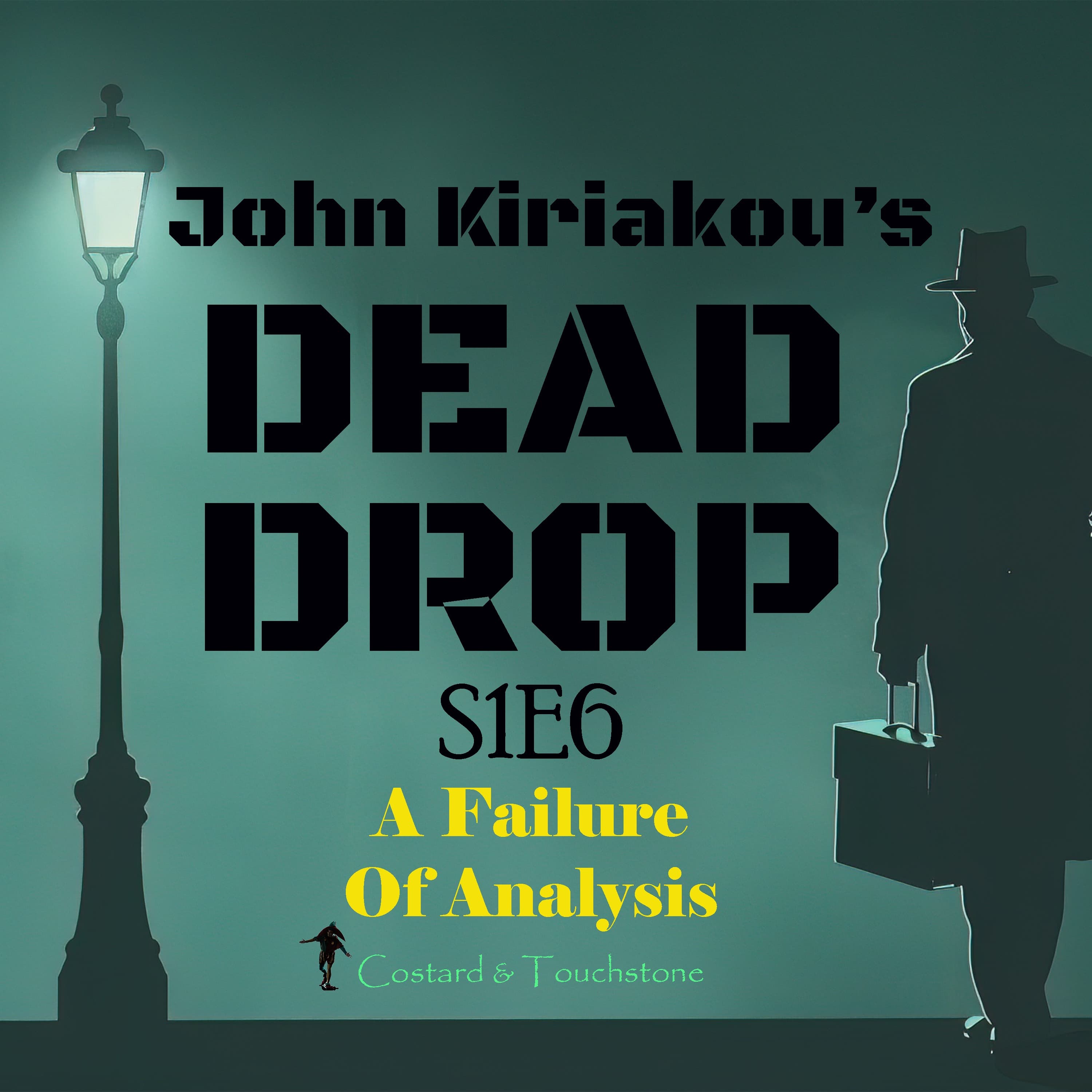 John Kiriakou's Dead Drop podcast cover art