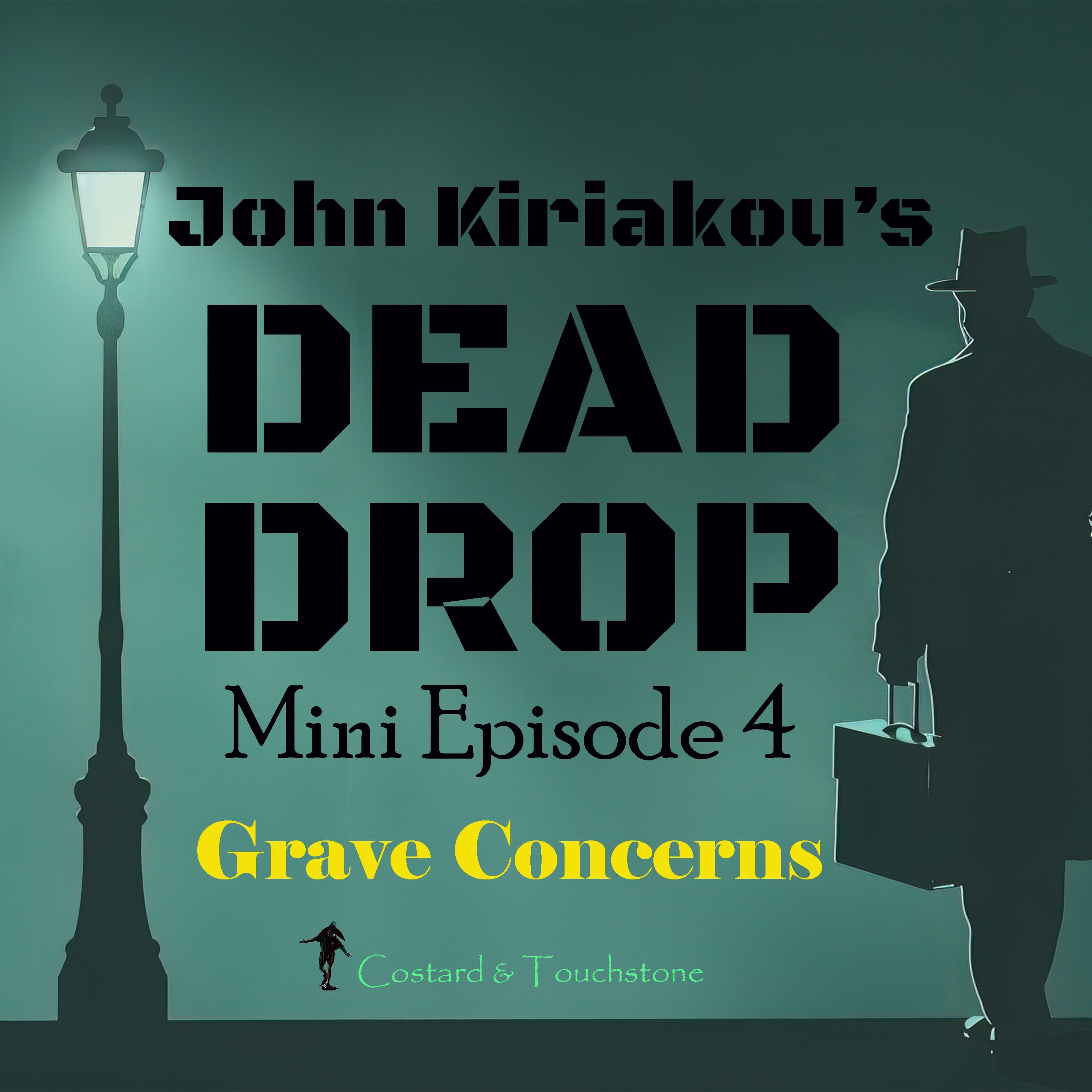 John Kiriakou's Dead Drop podcast cover art