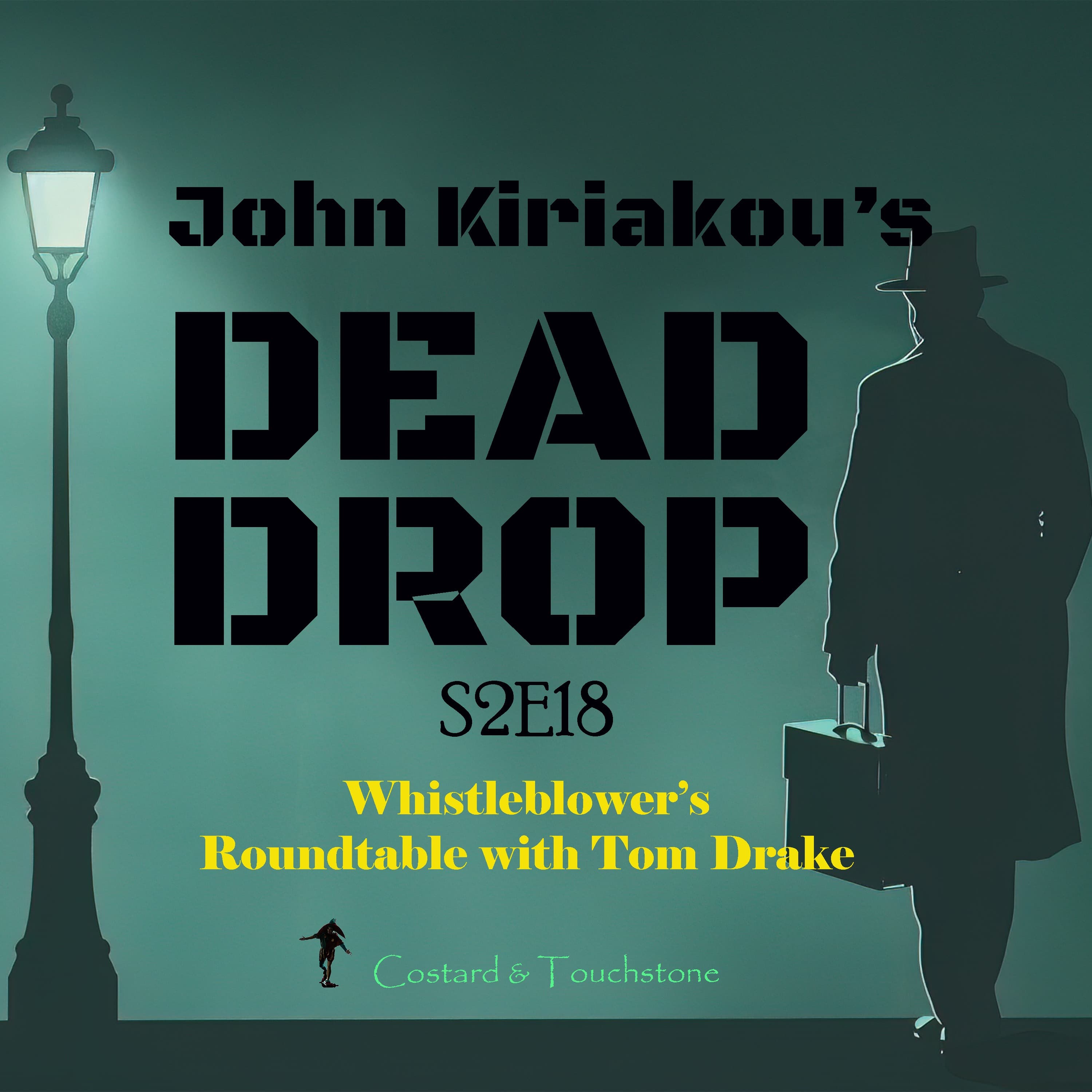 John Kiriakou's Dead Drop podcast cover art