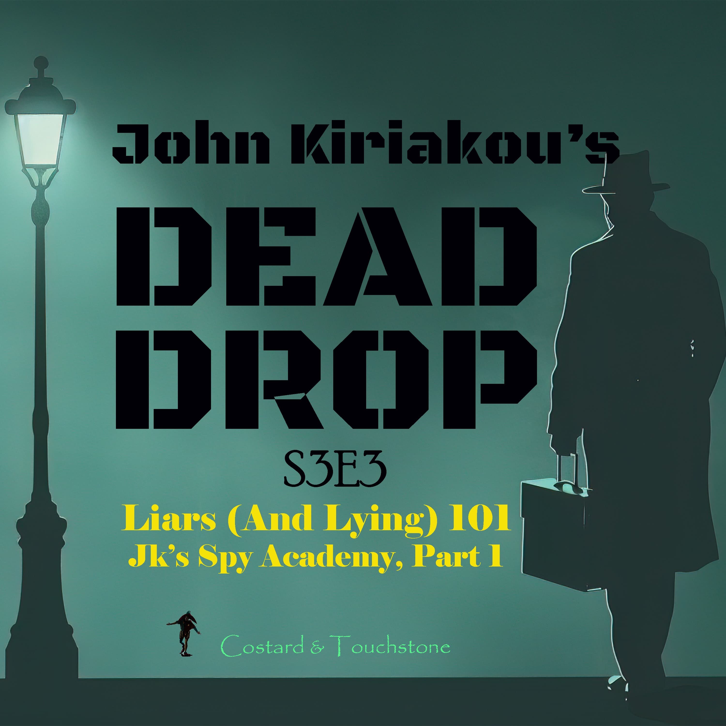 John Kiriakou's Dead Drop podcast cover art