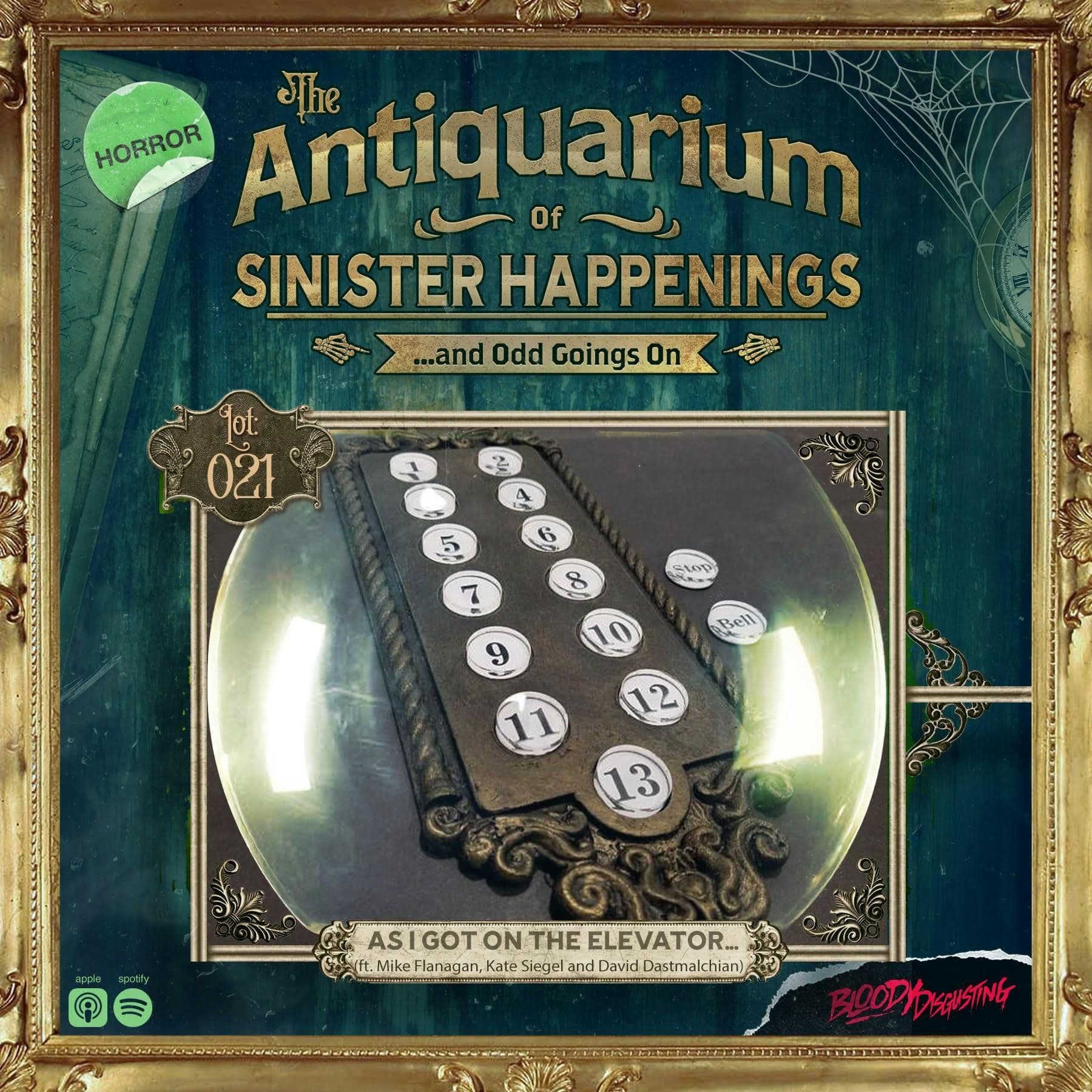 Creepy podcast cover art