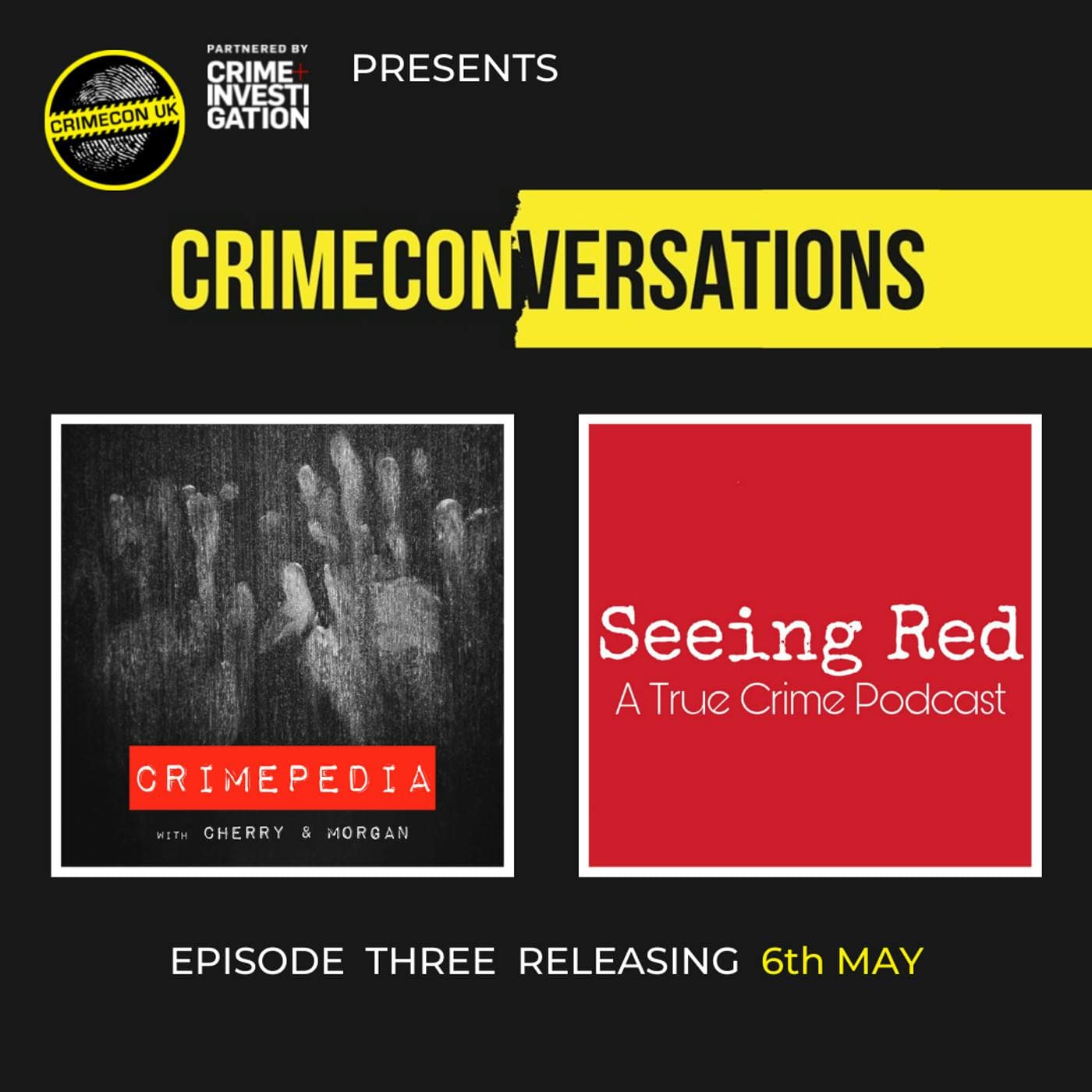 Seeing Red A True Crime Podcast cover art