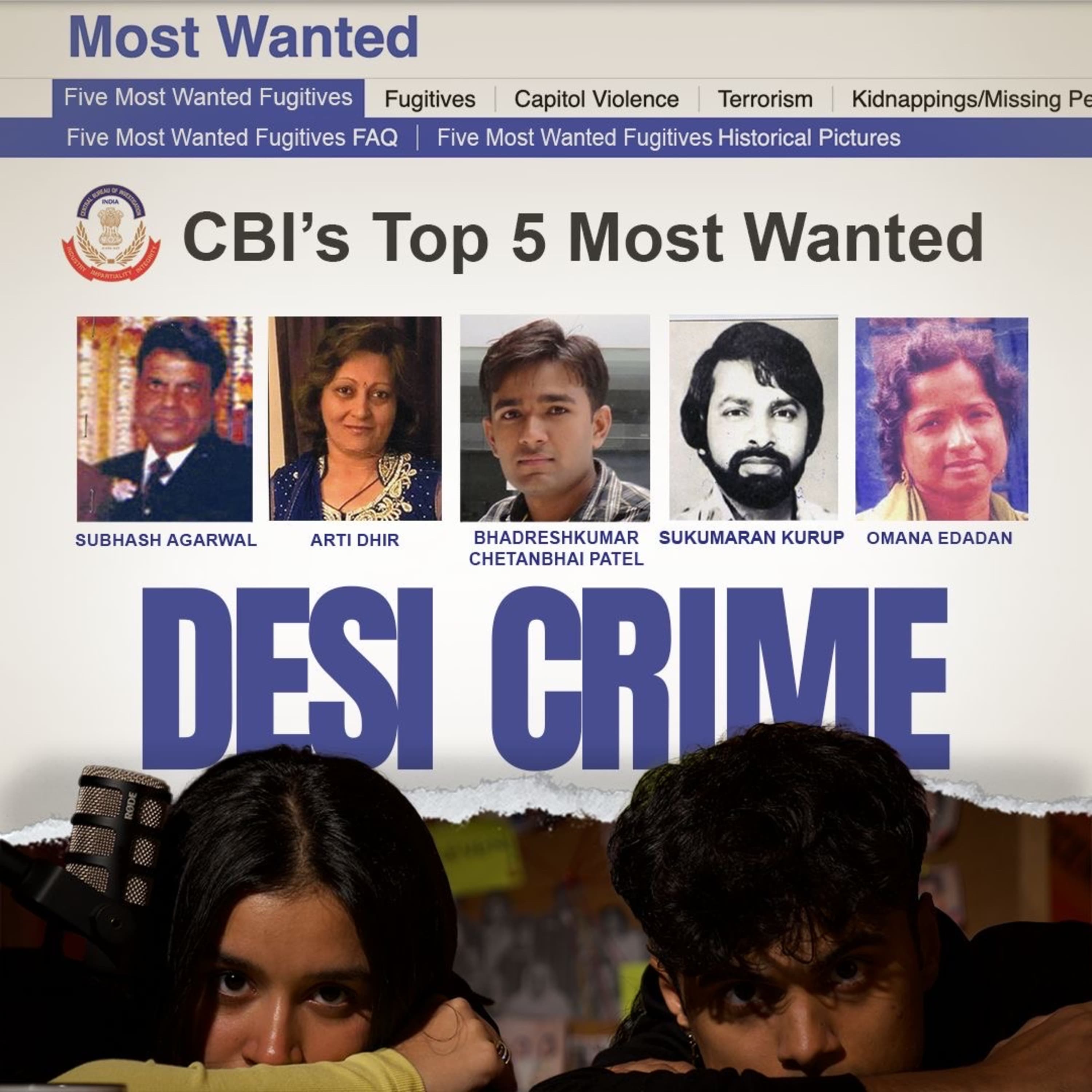 The Desi Crime Podcast cover art