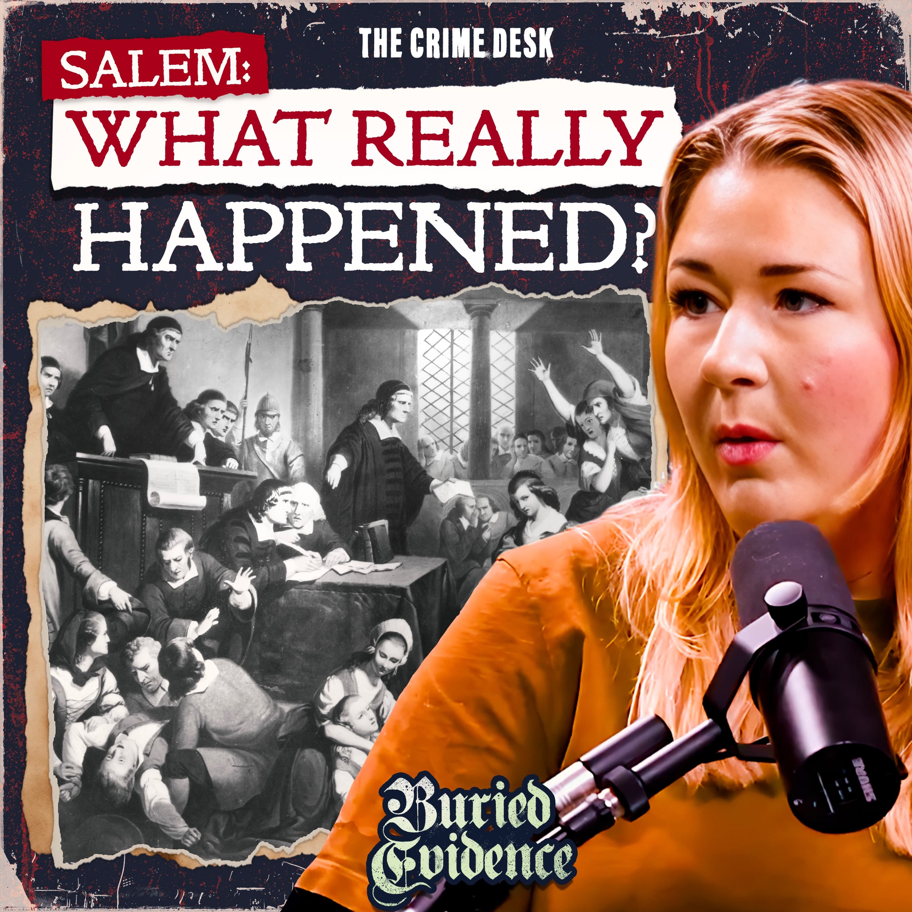 Buried Evidence podcast cover art