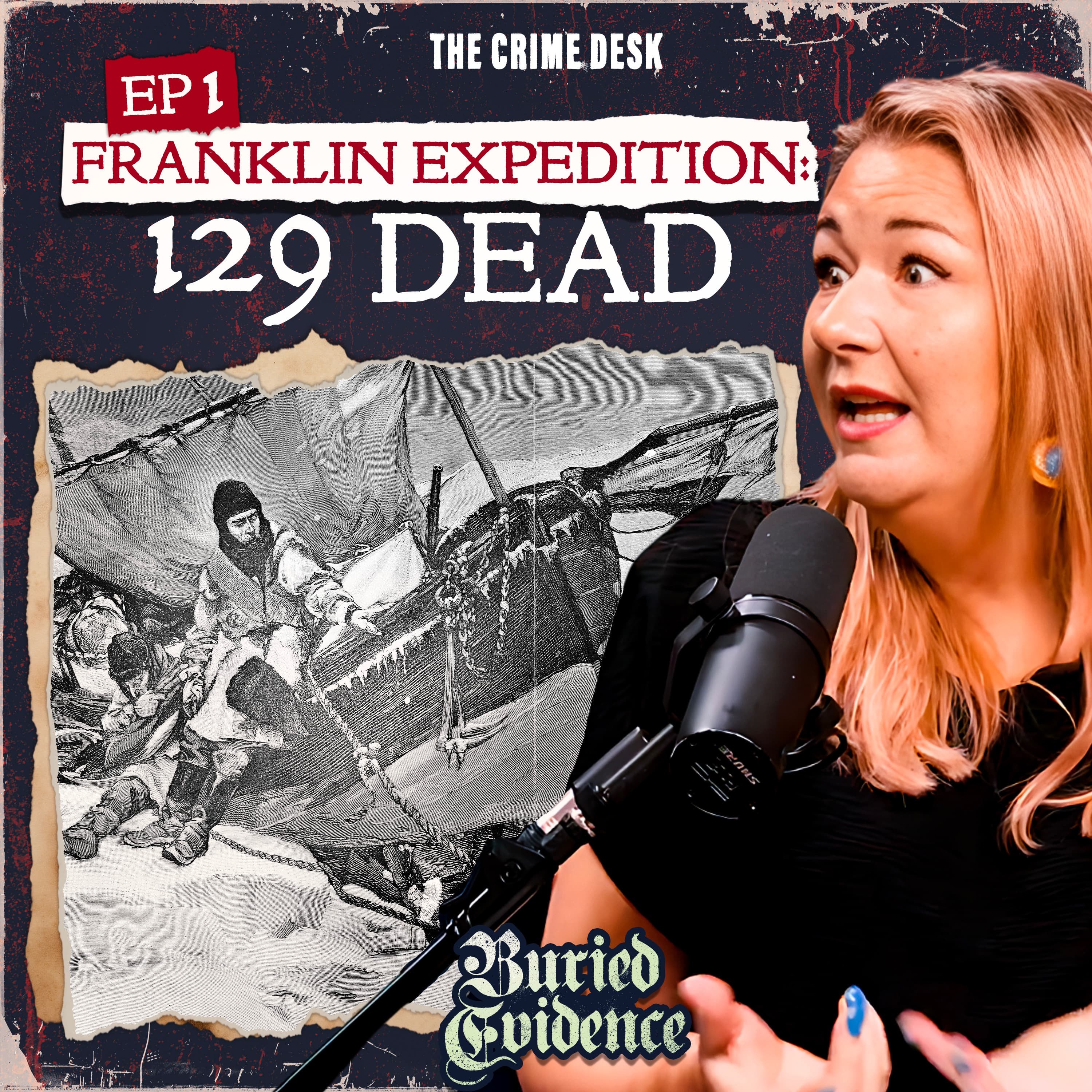 Buried Evidence podcast cover art