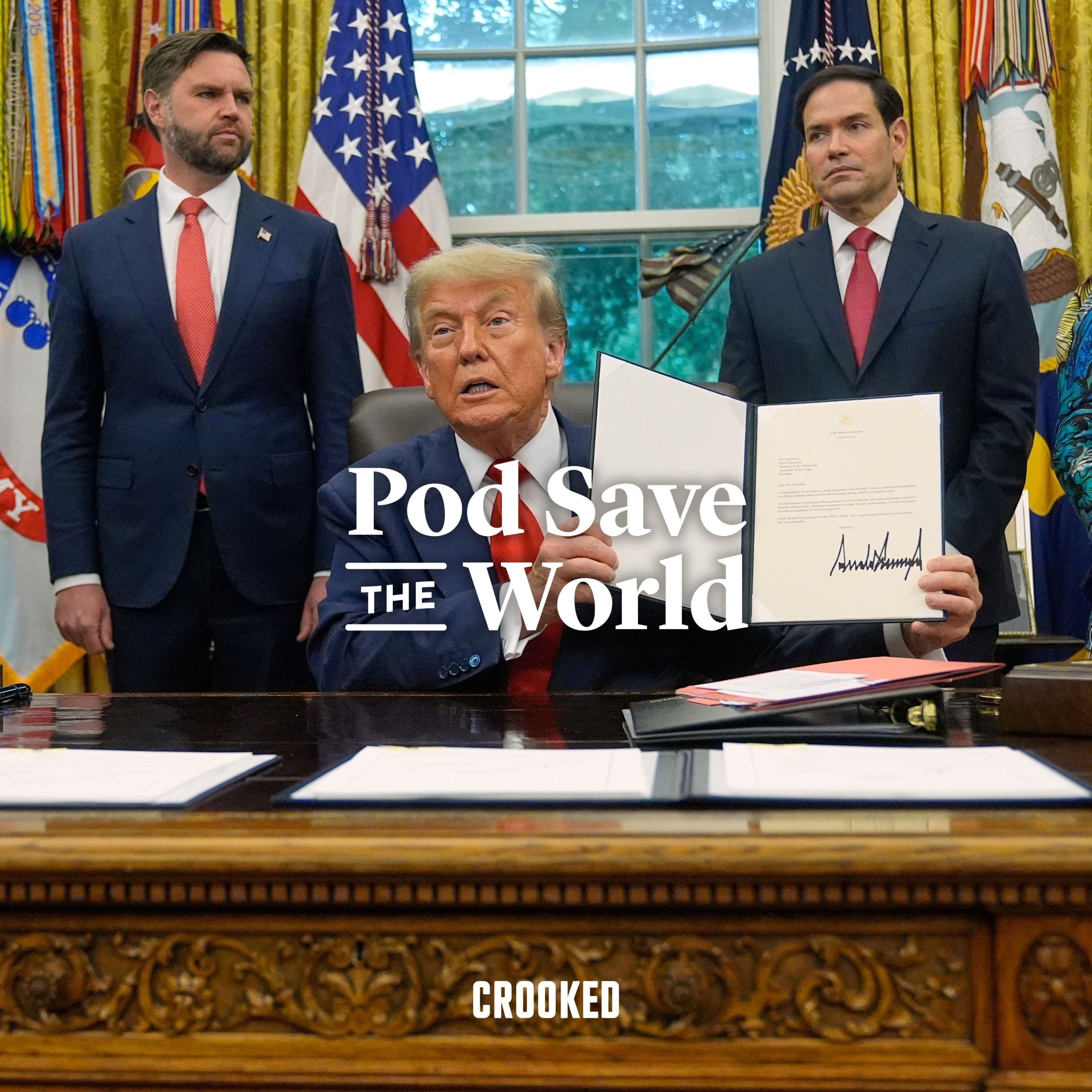 Pod Save the World podcast cover art