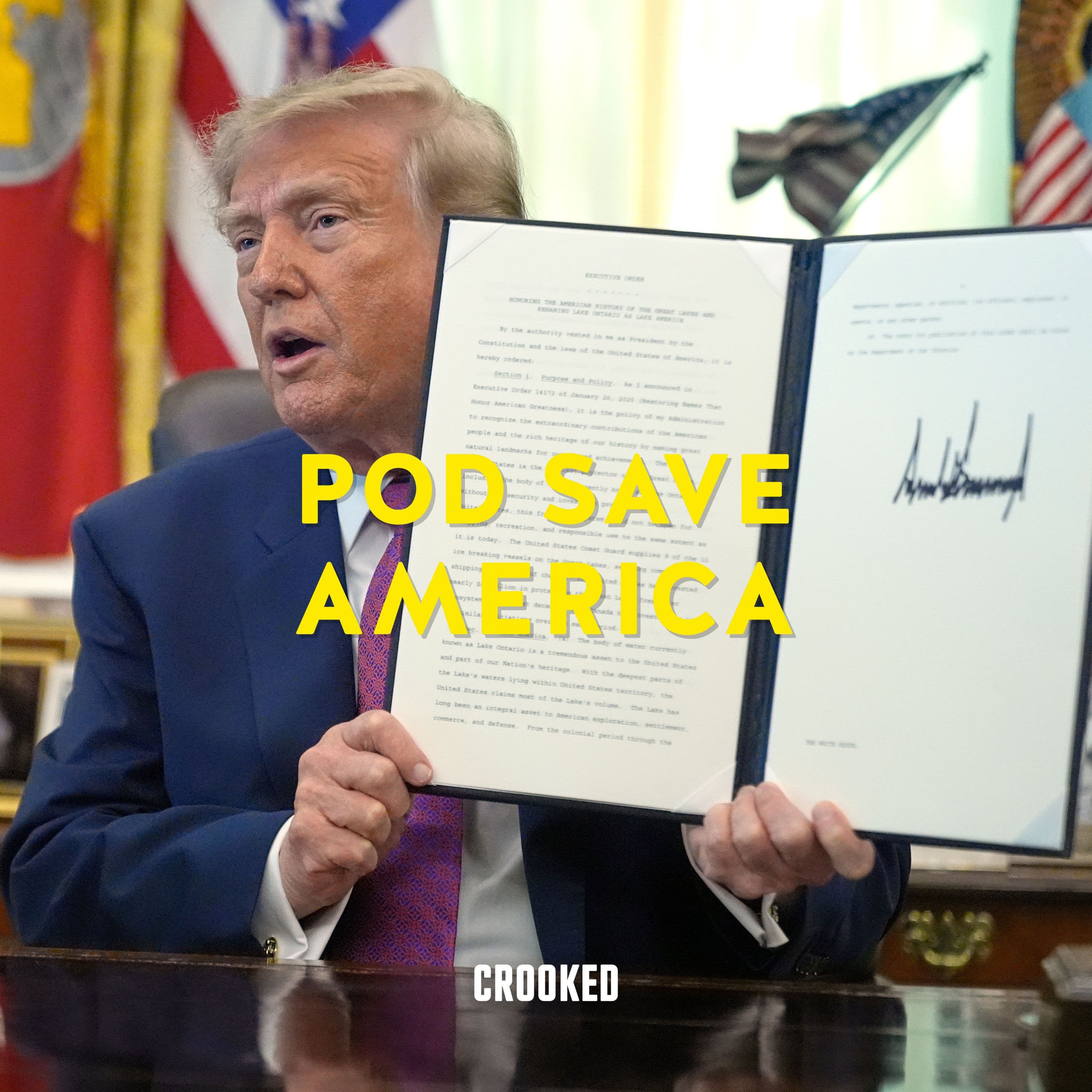 Pod Save America podcast cover art