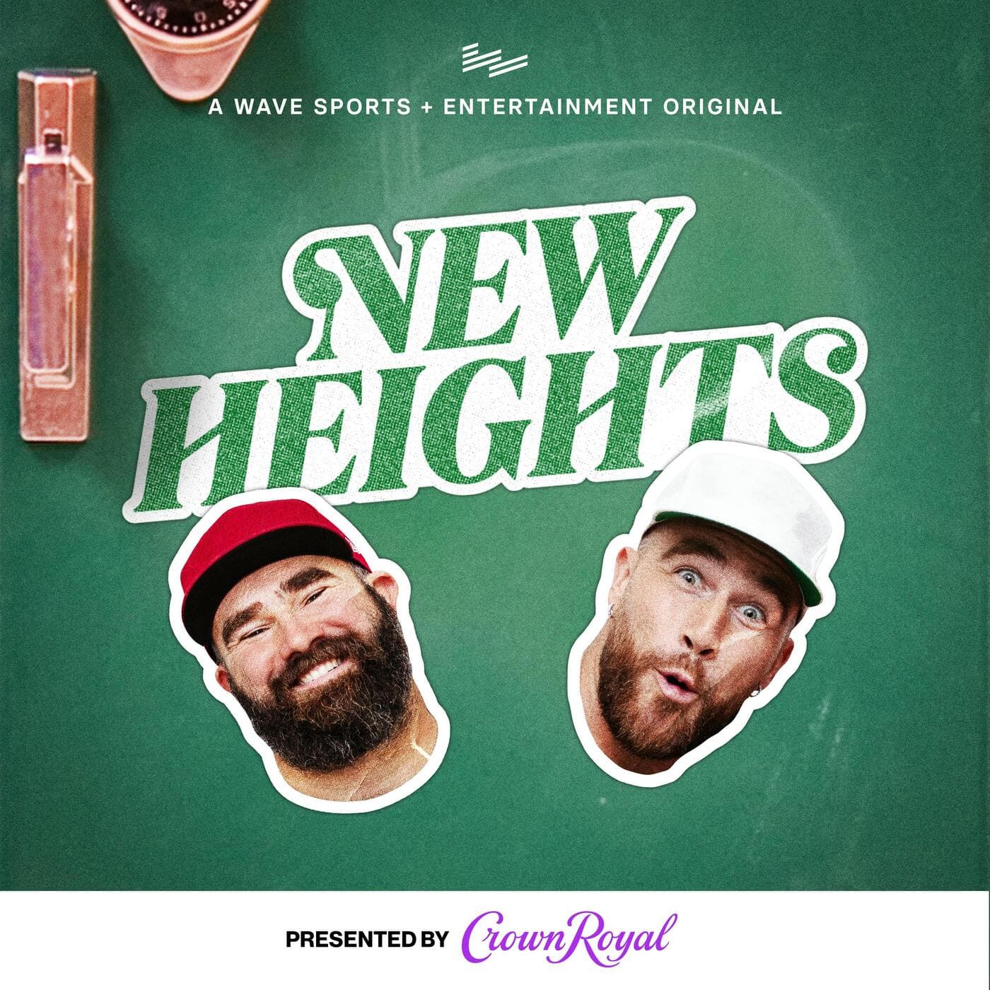 New Heights with Jason & Travis Kelce podcast cover art