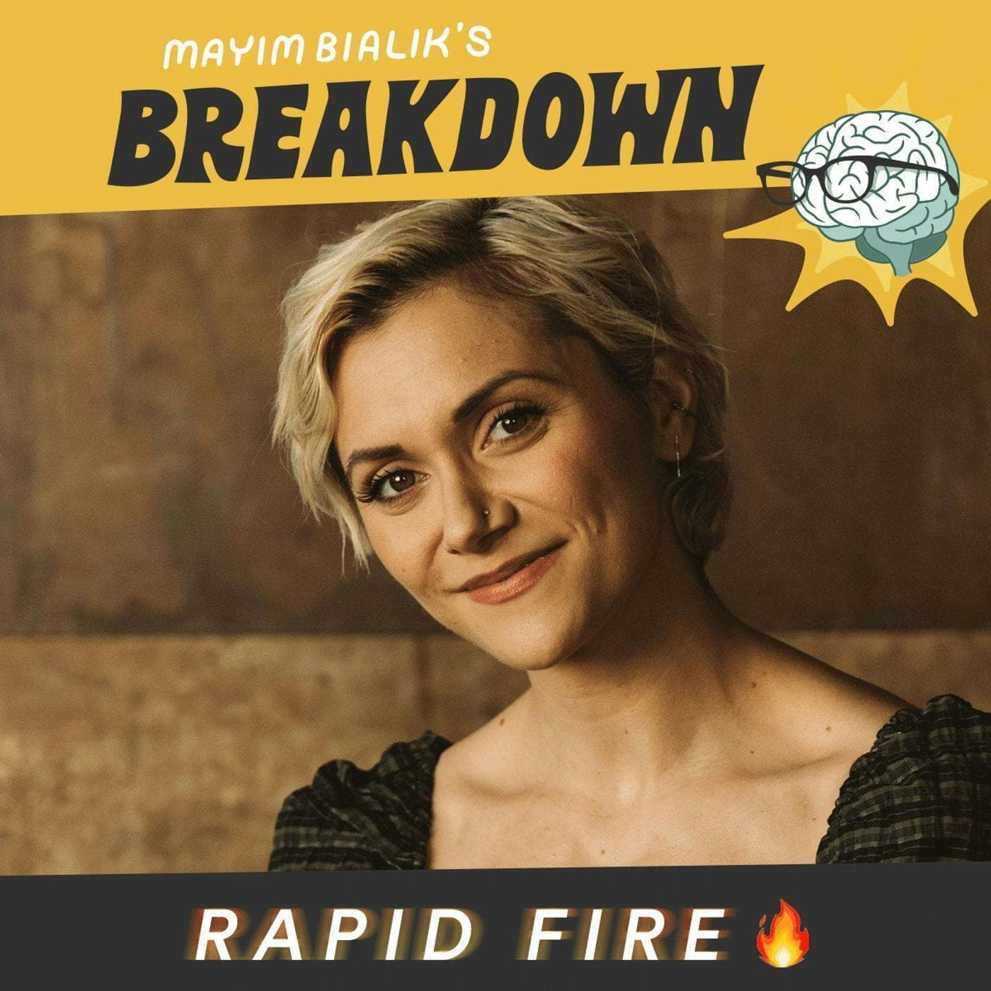 Mayim Bialik's Breakdown podcast cover art