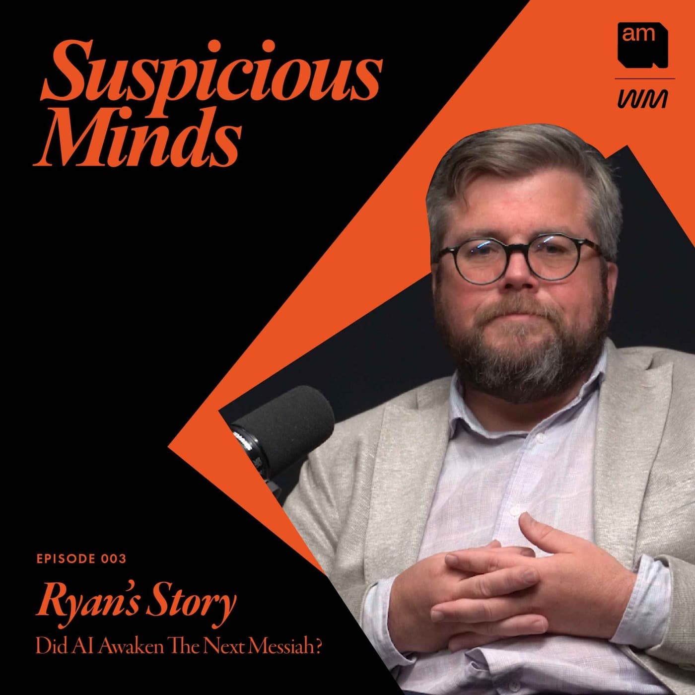 Suspicious Minds: AI and the Apocalypse podcast cover art