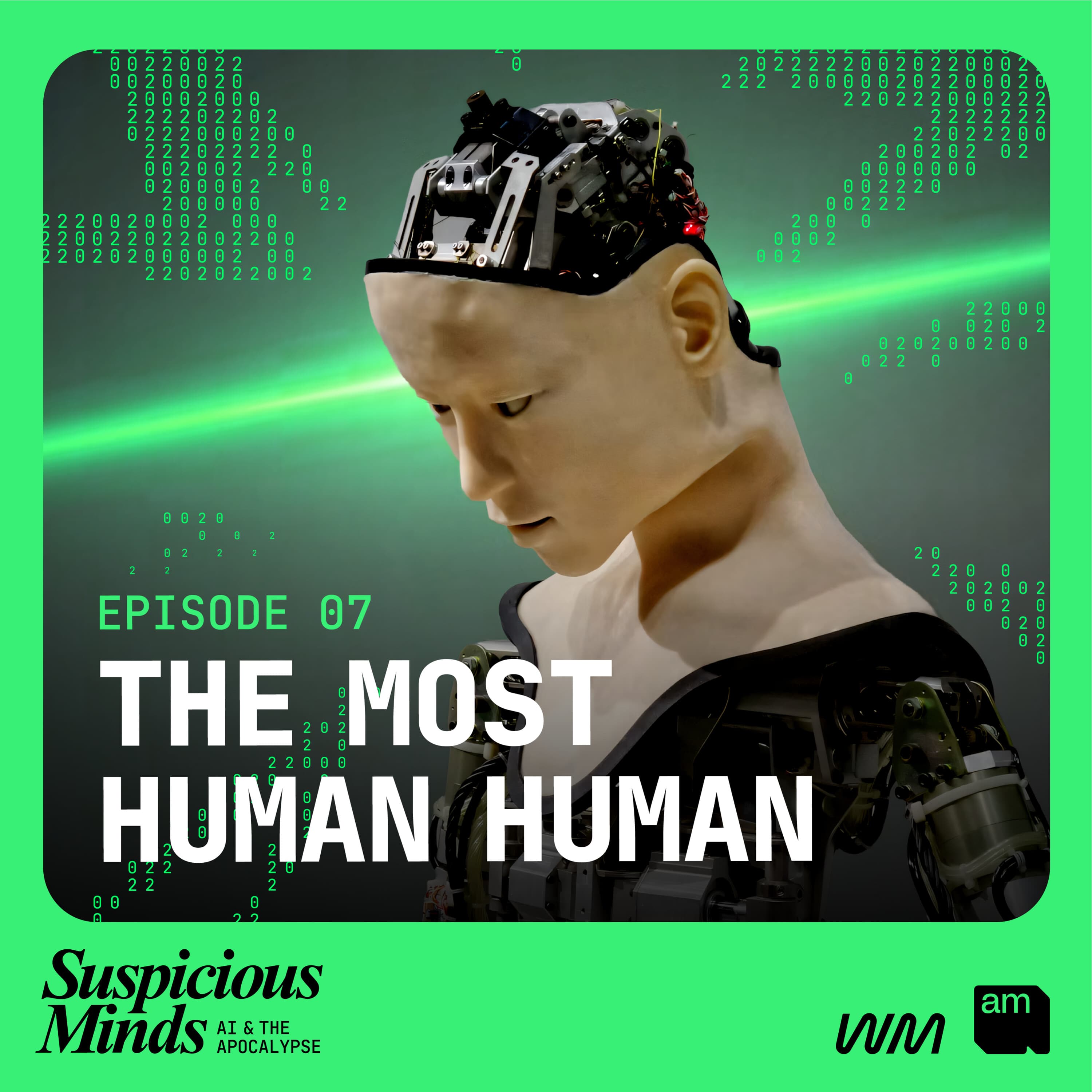 Suspicious Minds: AI and the Apocalypse podcast cover art