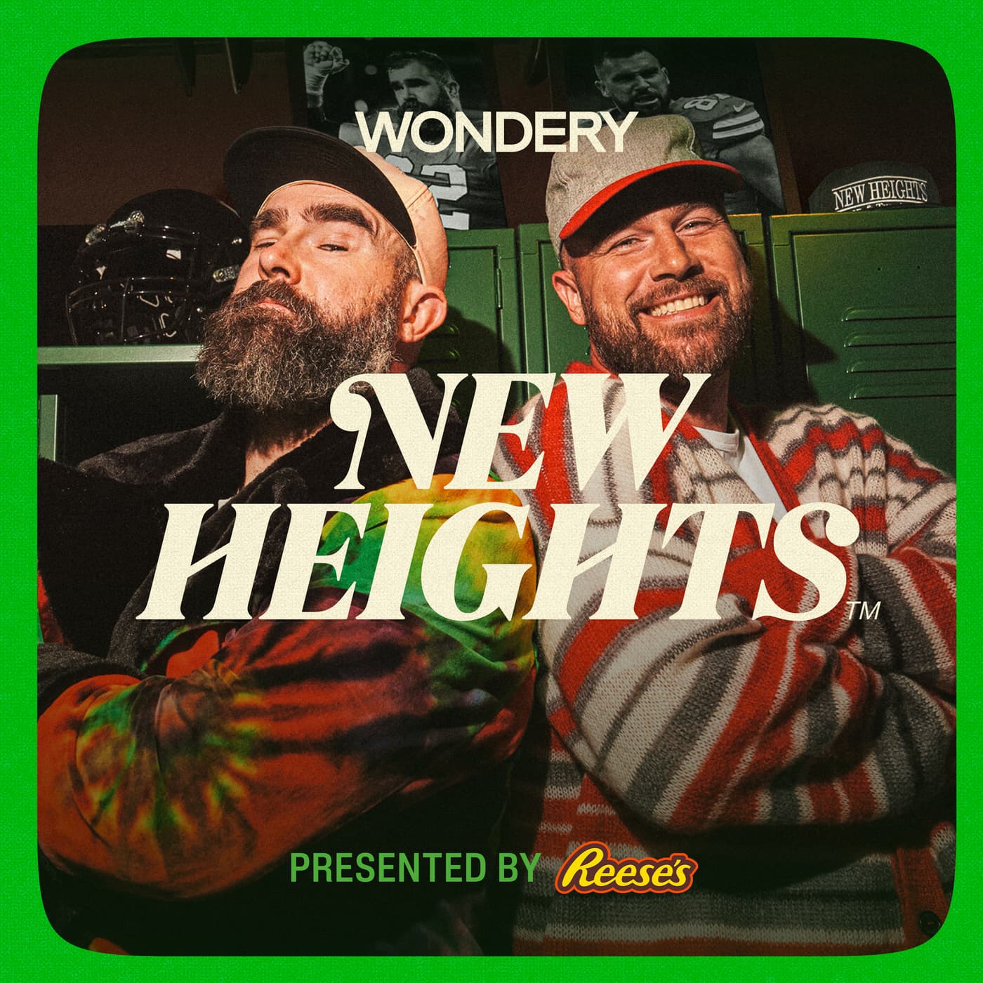 New Heights with Jason & Travis Kelce podcast cover art