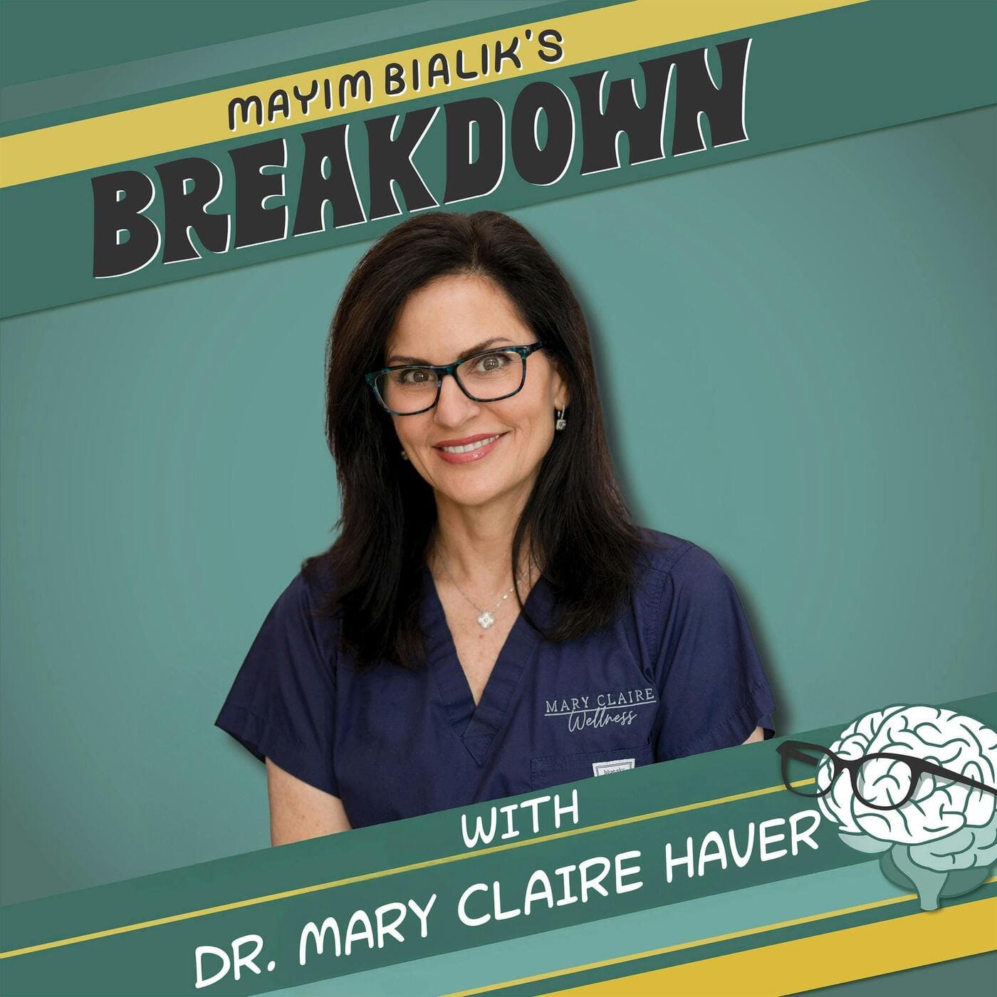 Mayim Bialik's Breakdown podcast cover art