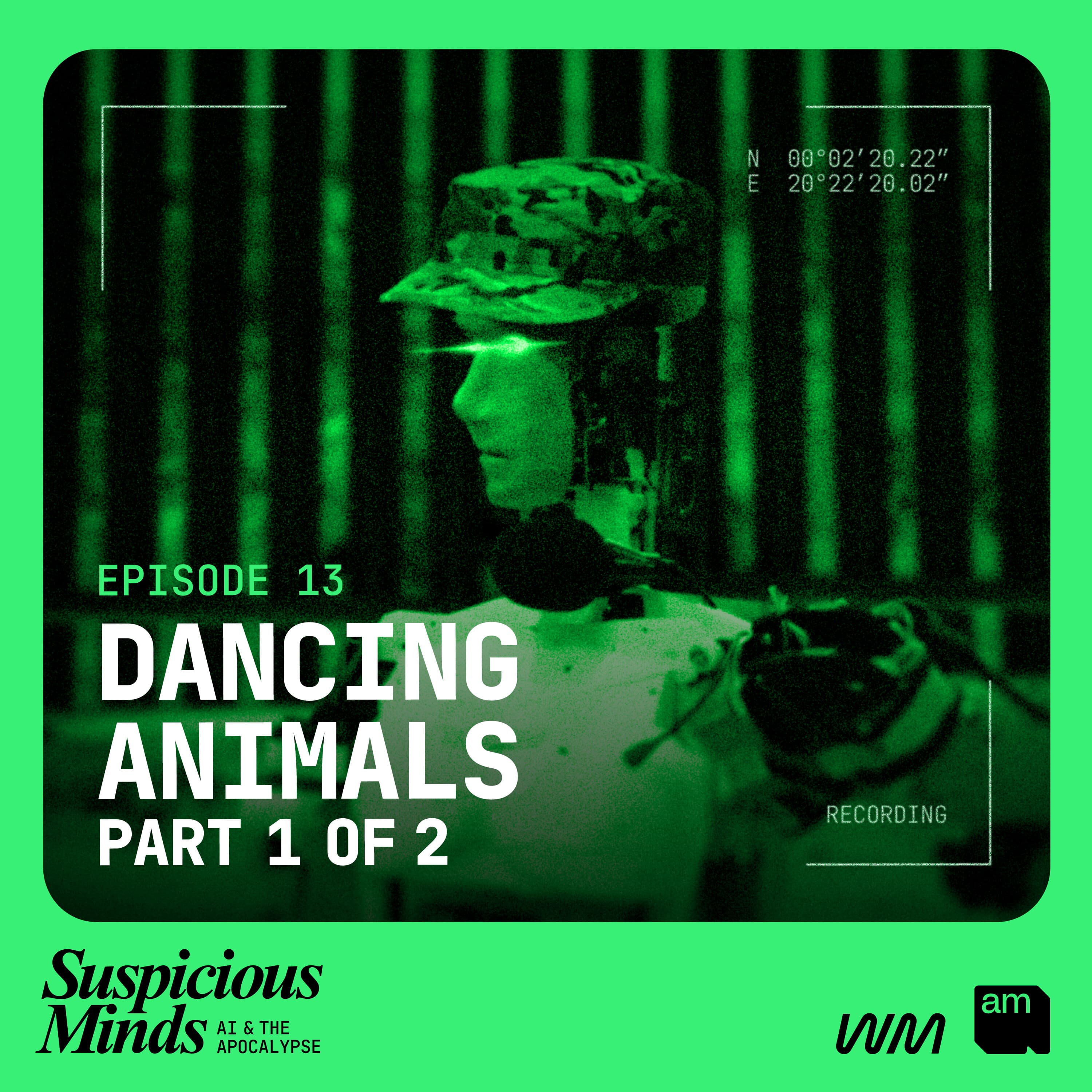 Suspicious Minds: AI and the Apocalypse podcast cover art