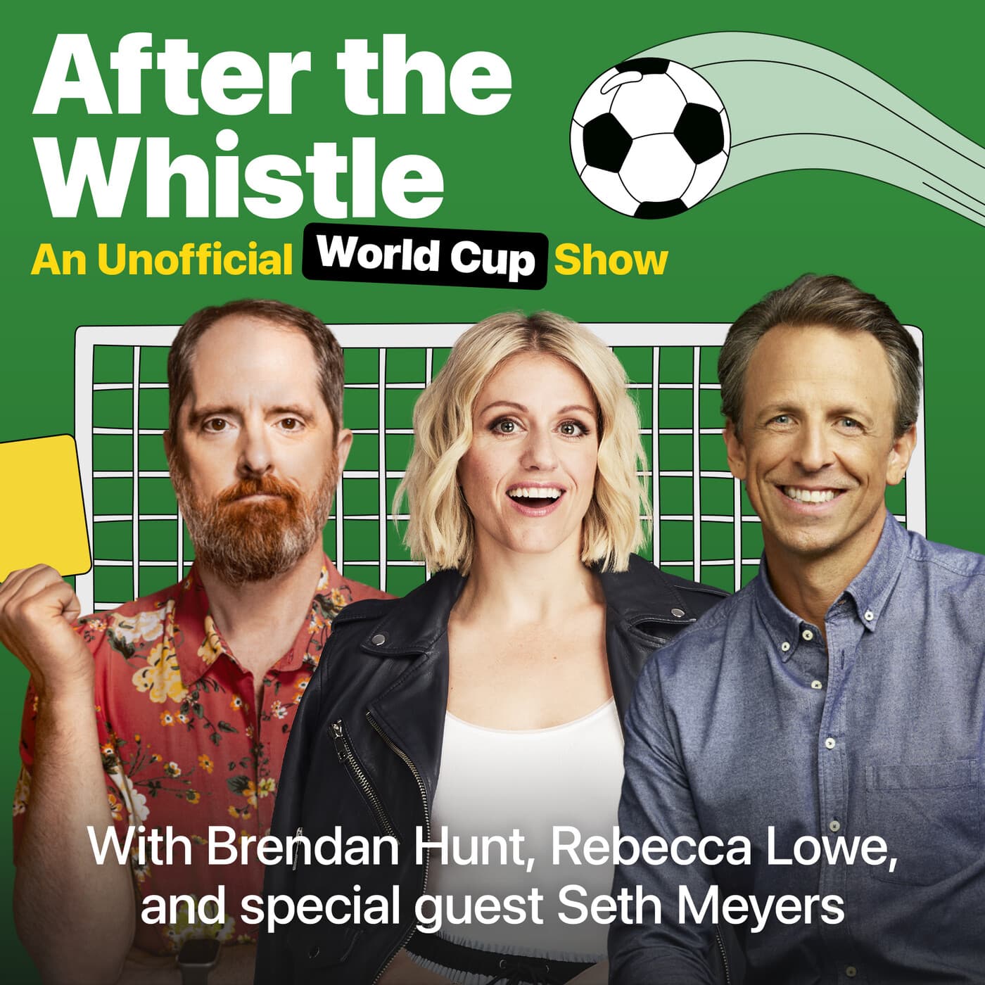 After the Whistle with Brendan Hunt and Rebecca Lowe podcast cover art