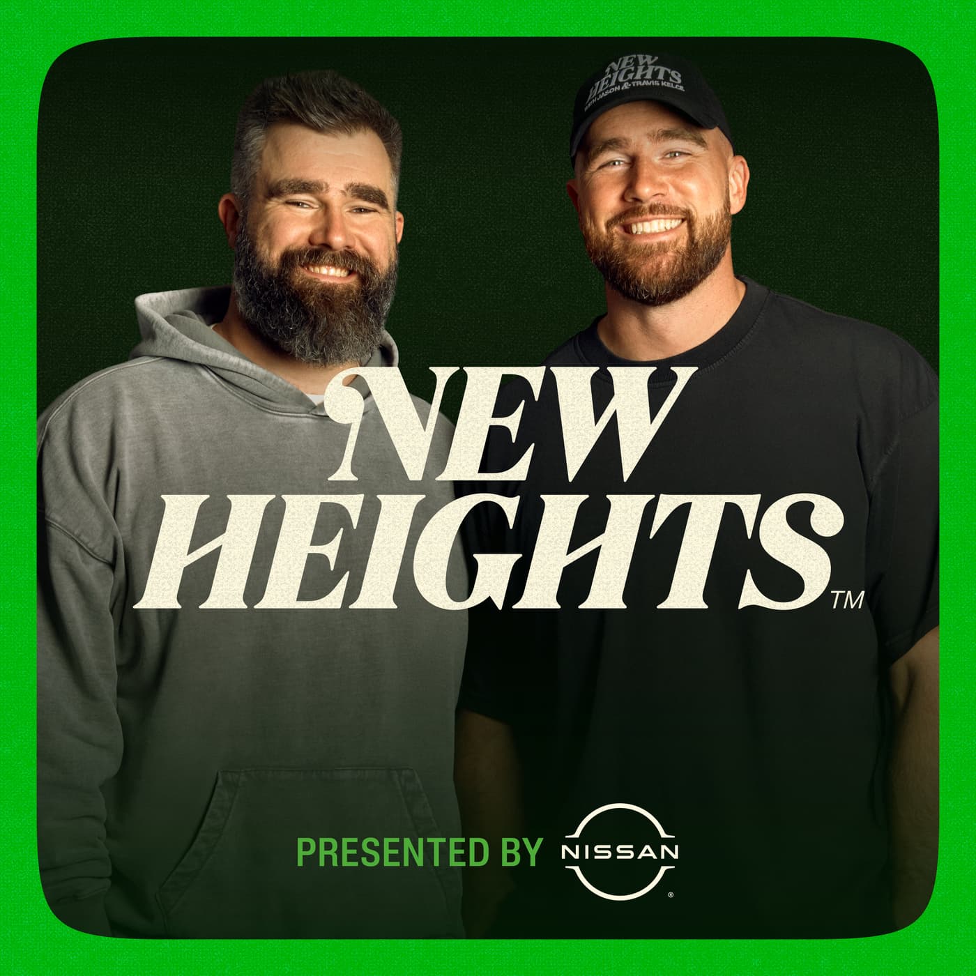 New Heights with Jason & Travis Kelce podcast cover art