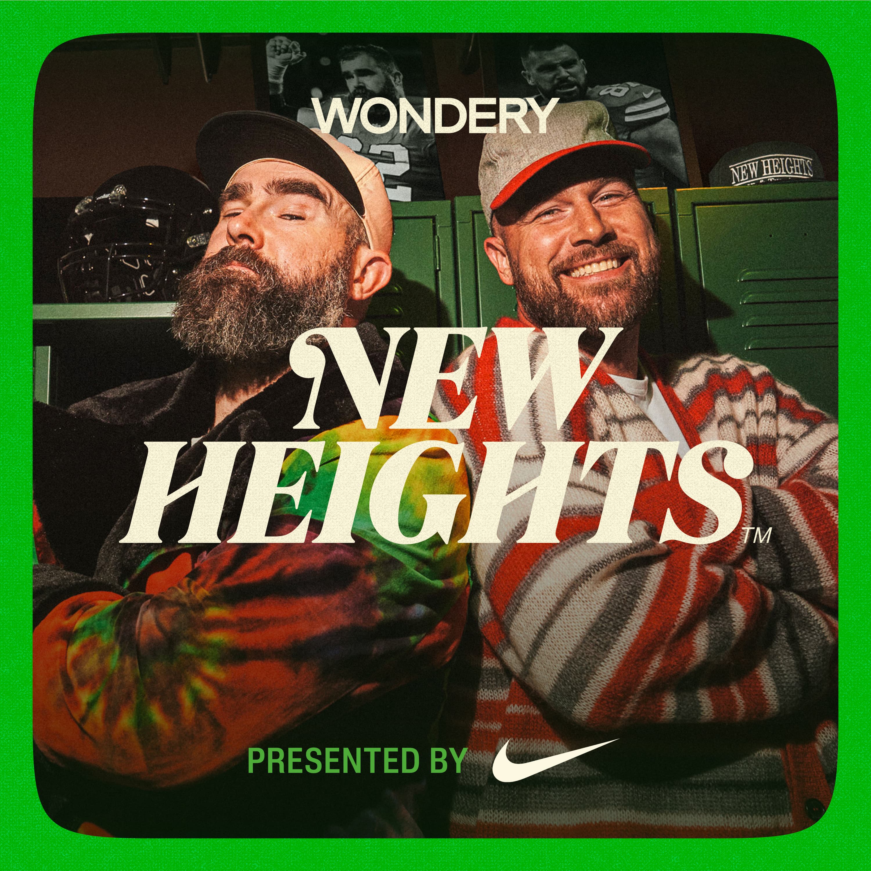 New Heights with Jason & Travis Kelce podcast cover art