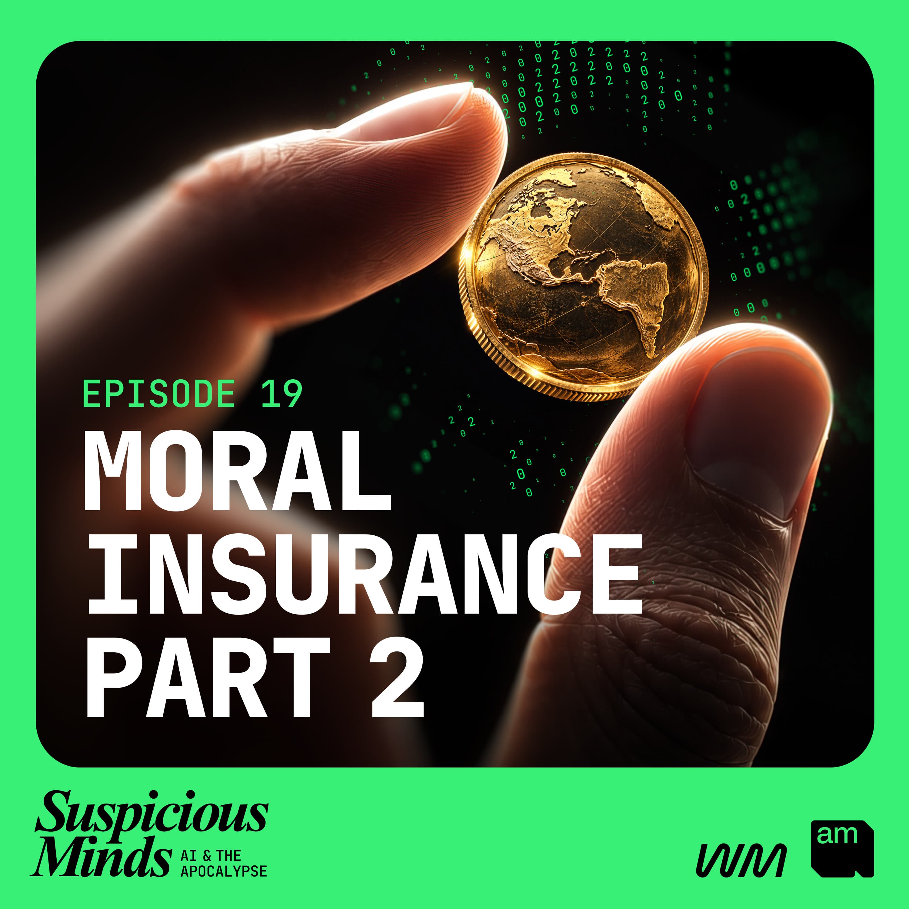 Suspicious Minds: AI and the Apocalypse podcast cover art
