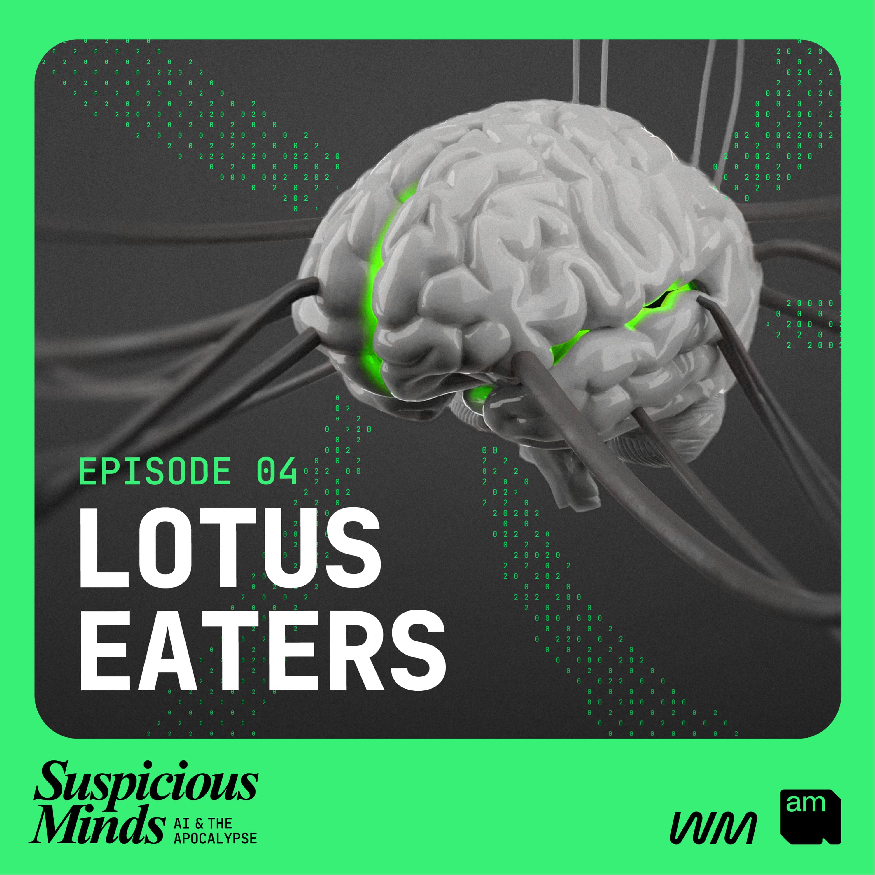 Suspicious Minds: AI and the Apocalypse podcast cover art