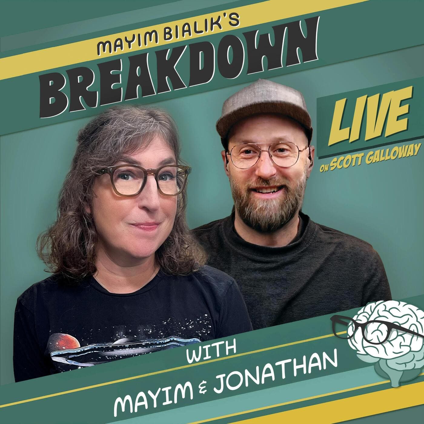 Mayim Bialik's Breakdown podcast cover art