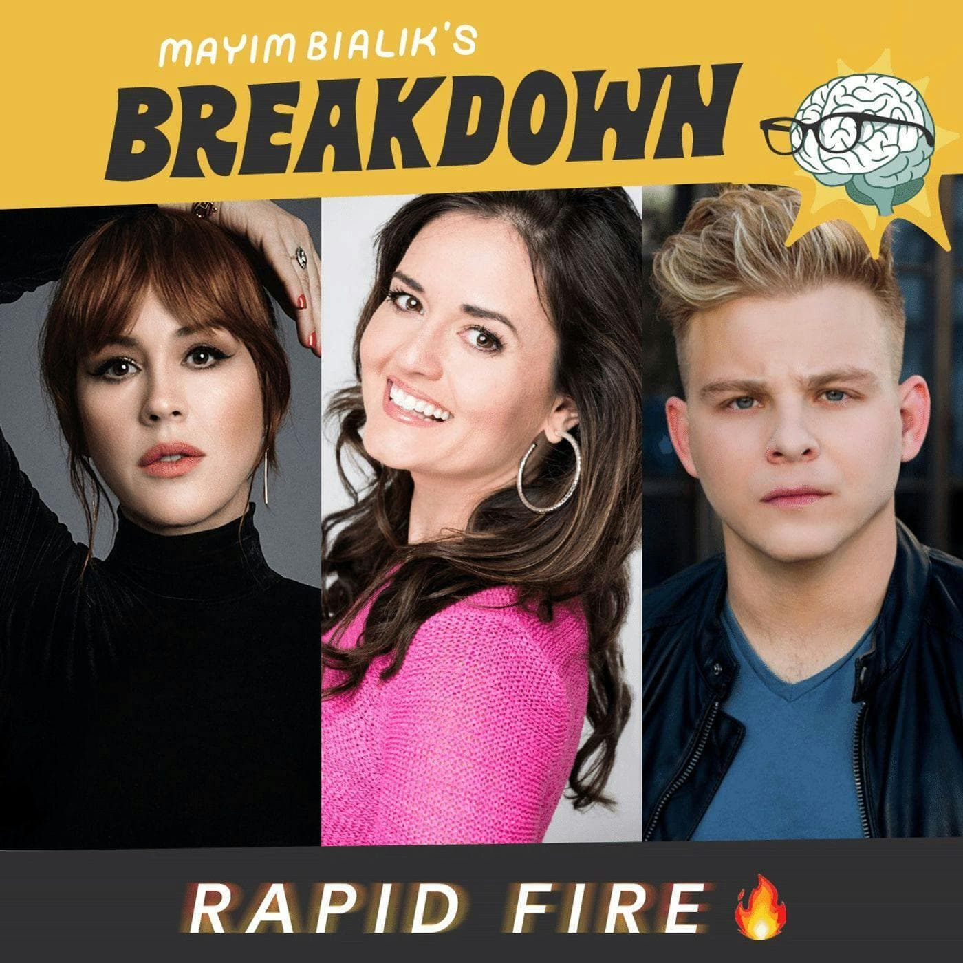 Mayim Bialik's Breakdown podcast cover art