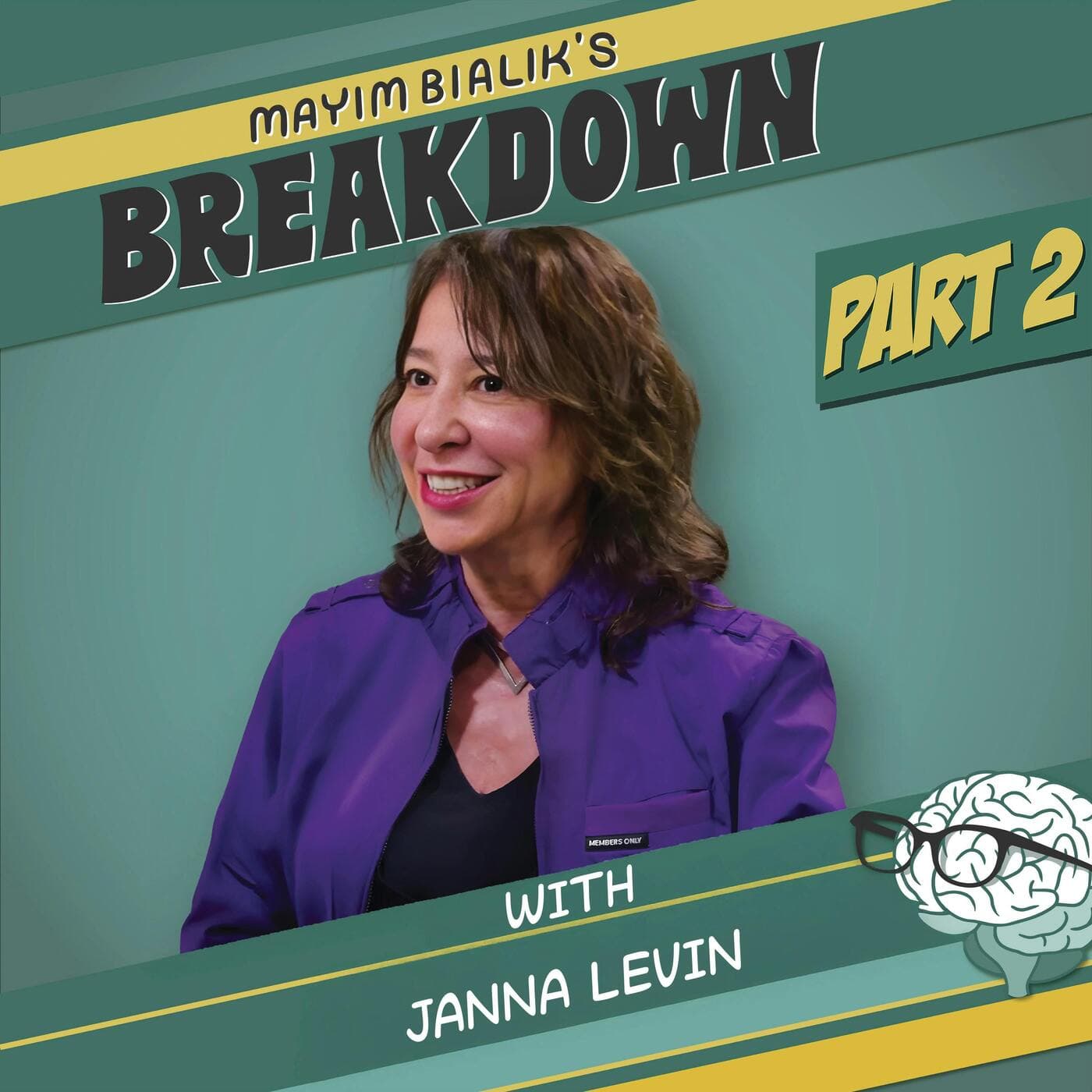 Mayim Bialik's Breakdown podcast cover art