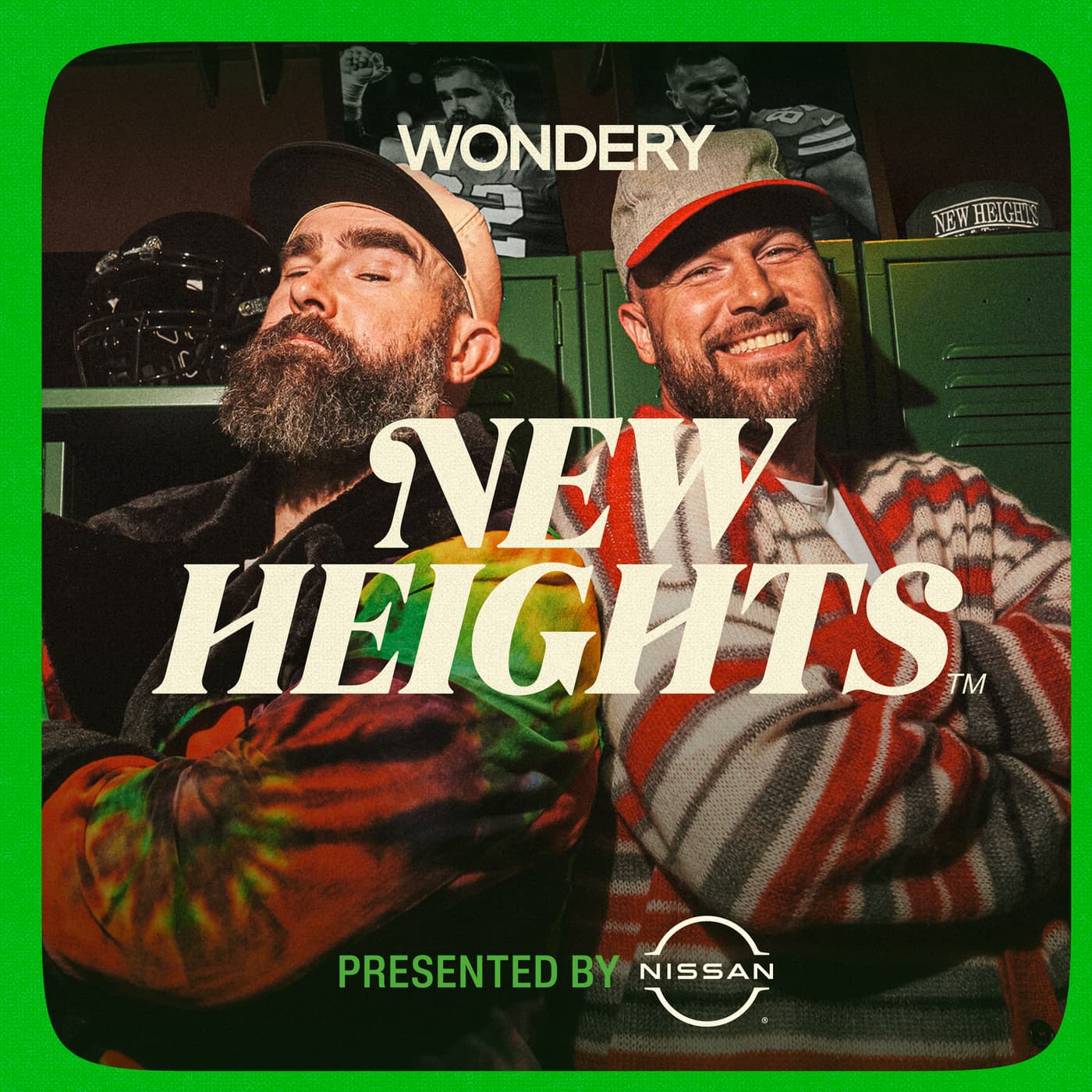 New Heights with Jason & Travis Kelce podcast cover art