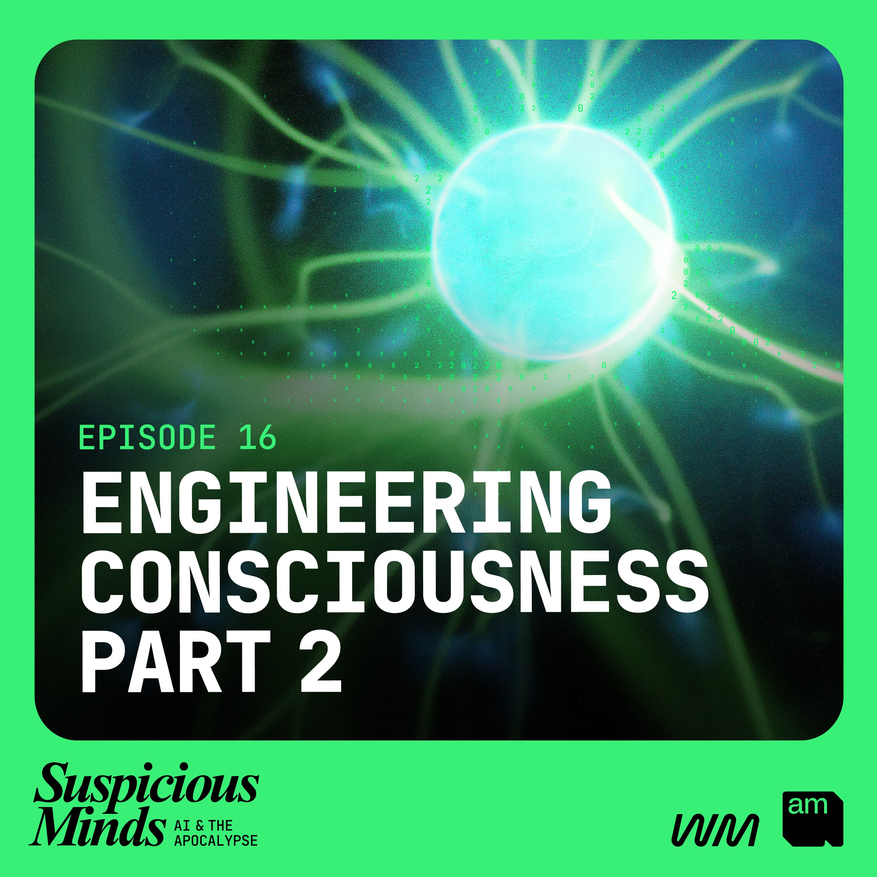 Suspicious Minds: AI and the Apocalypse podcast cover art