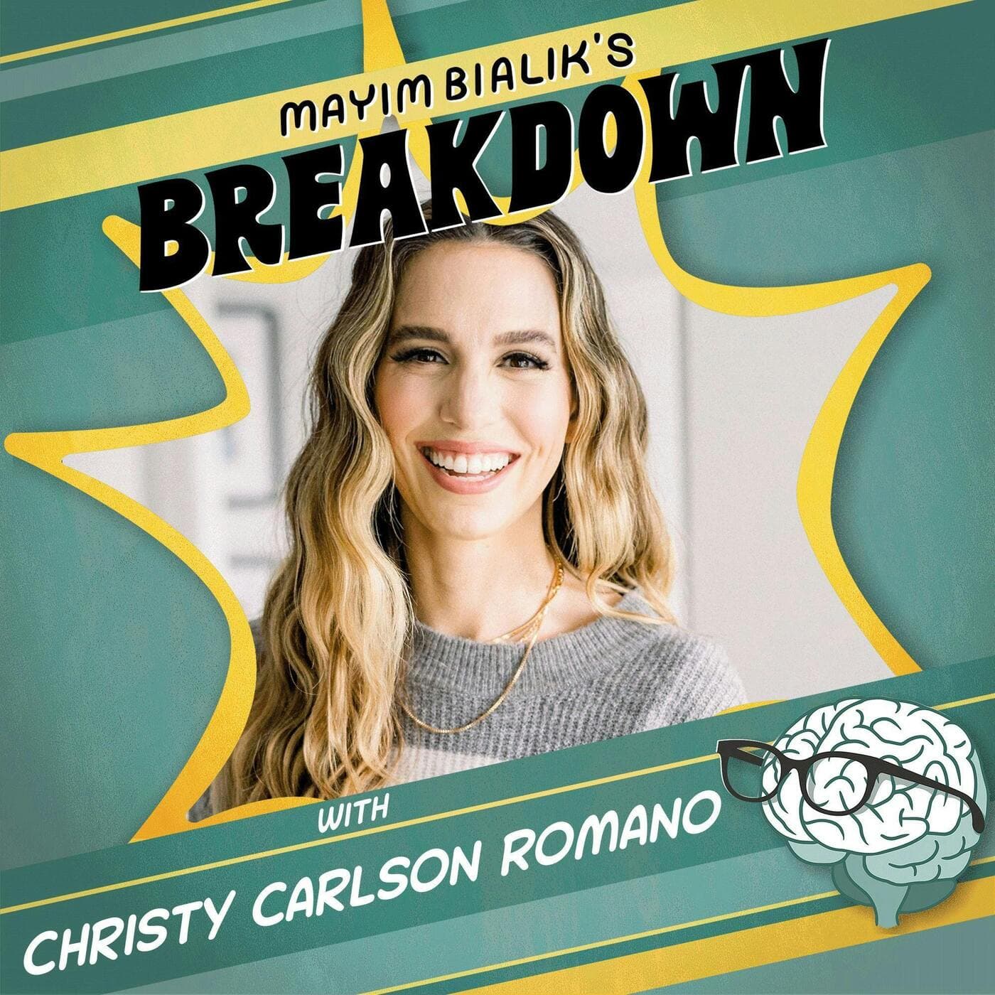 Mayim Bialik's Breakdown podcast cover art
