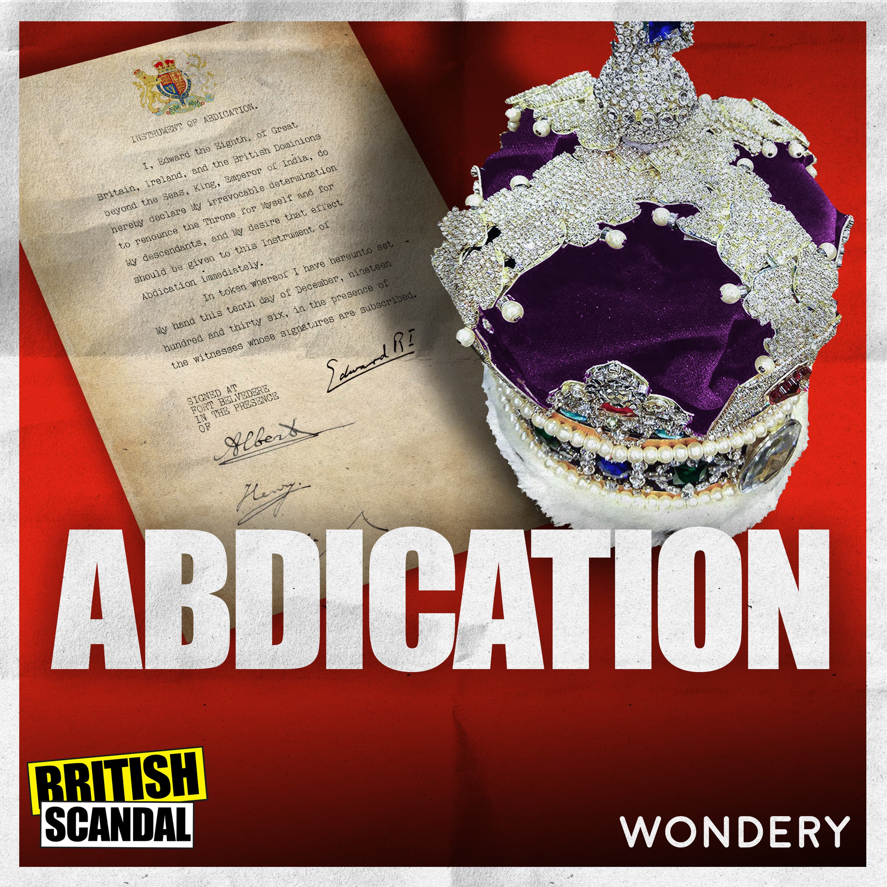 British Scandal podcast cover art