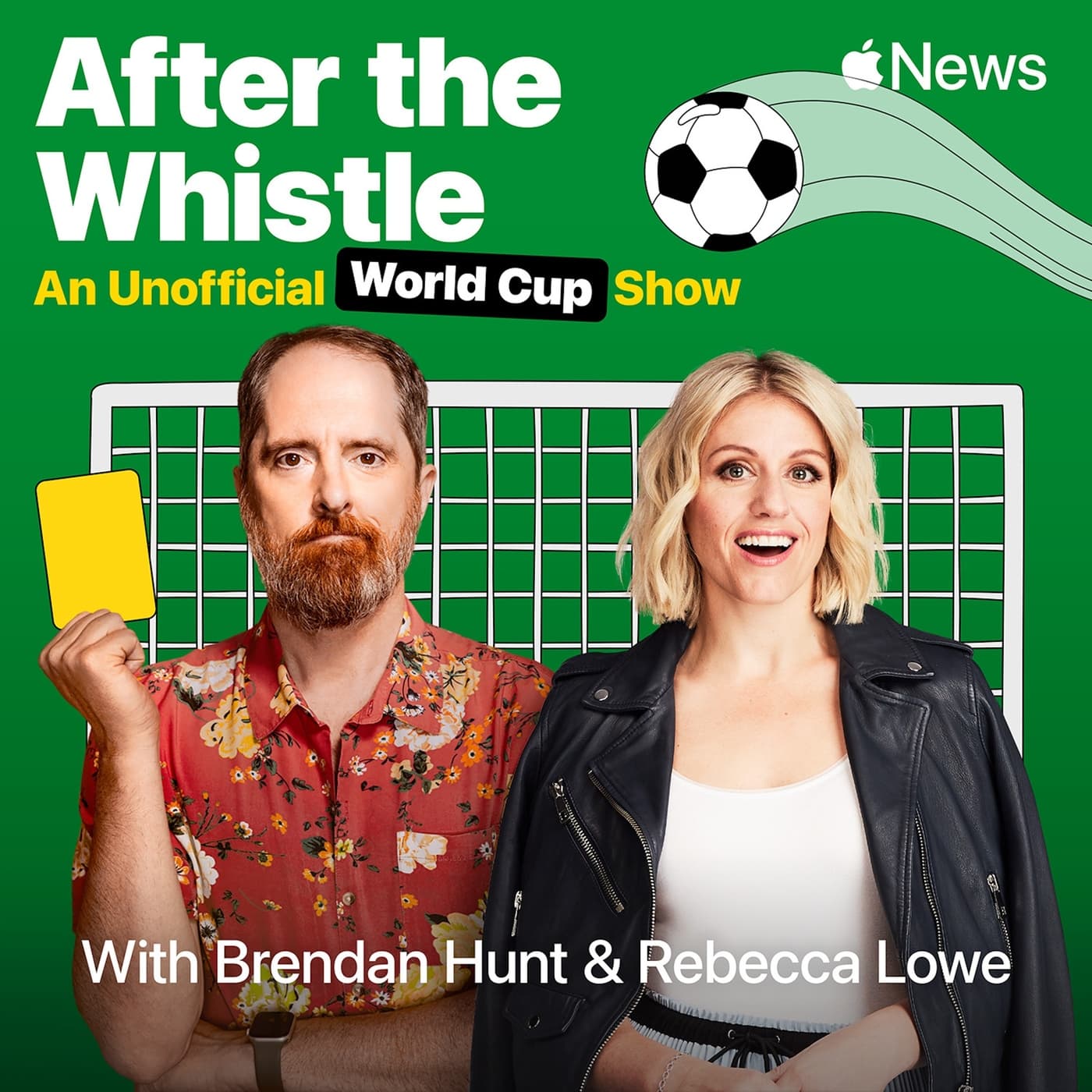 After the Whistle with Brendan Hunt and Rebecca Lowe podcast cover art